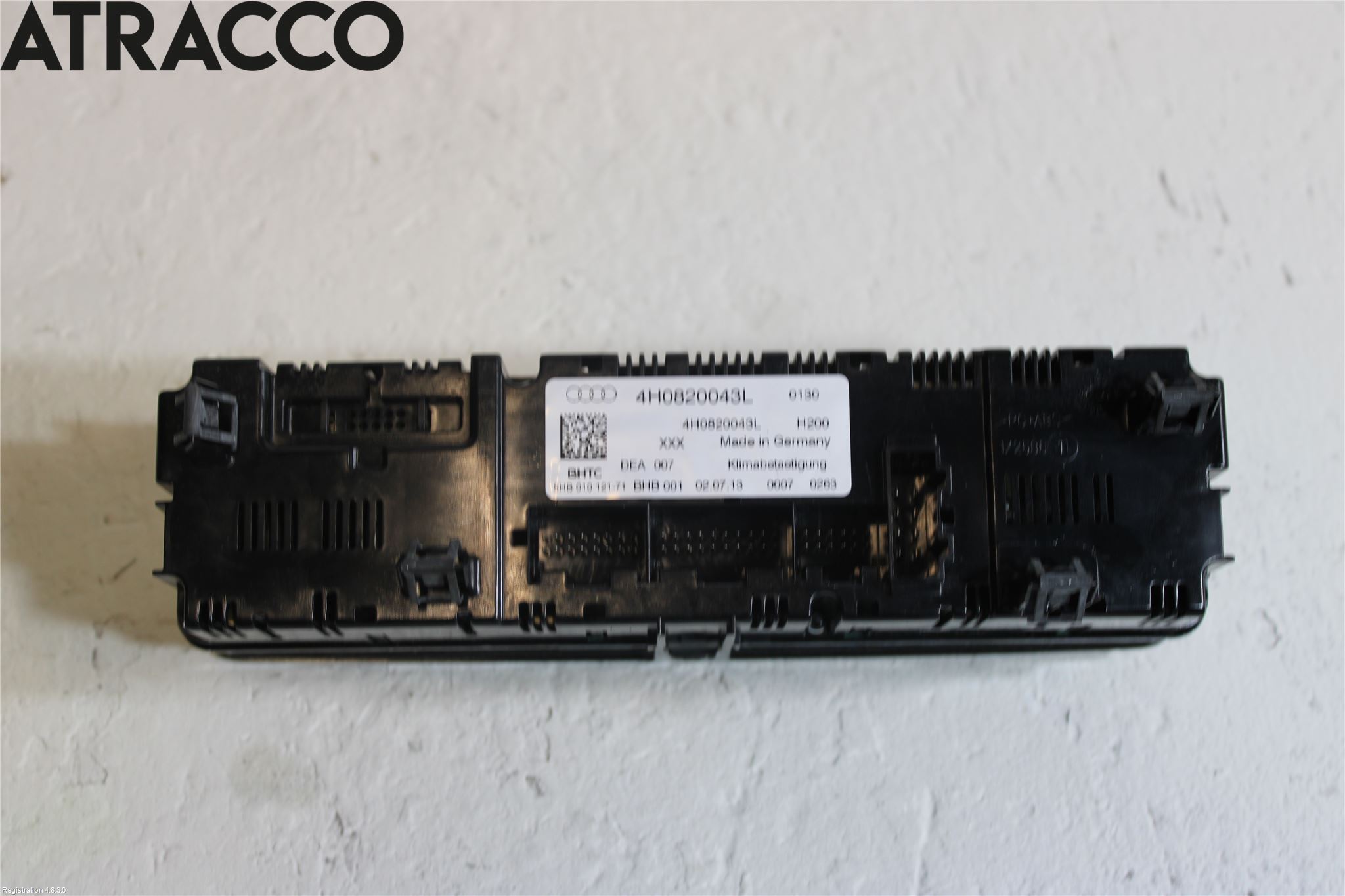Audi A8/S8 4H 10-17 Varme Ac Betjening-Display