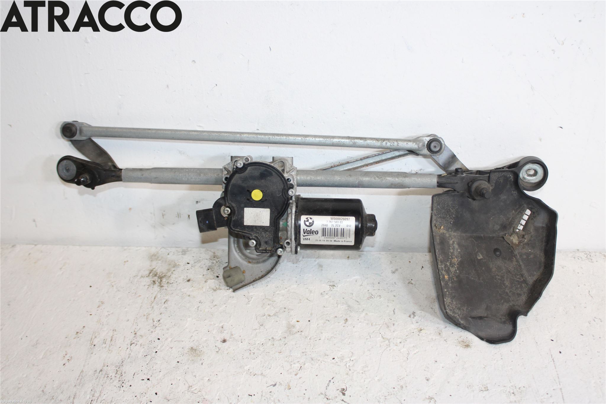 BMW 3 F30/F31/F80 12-19 Viskermotor Frontrute