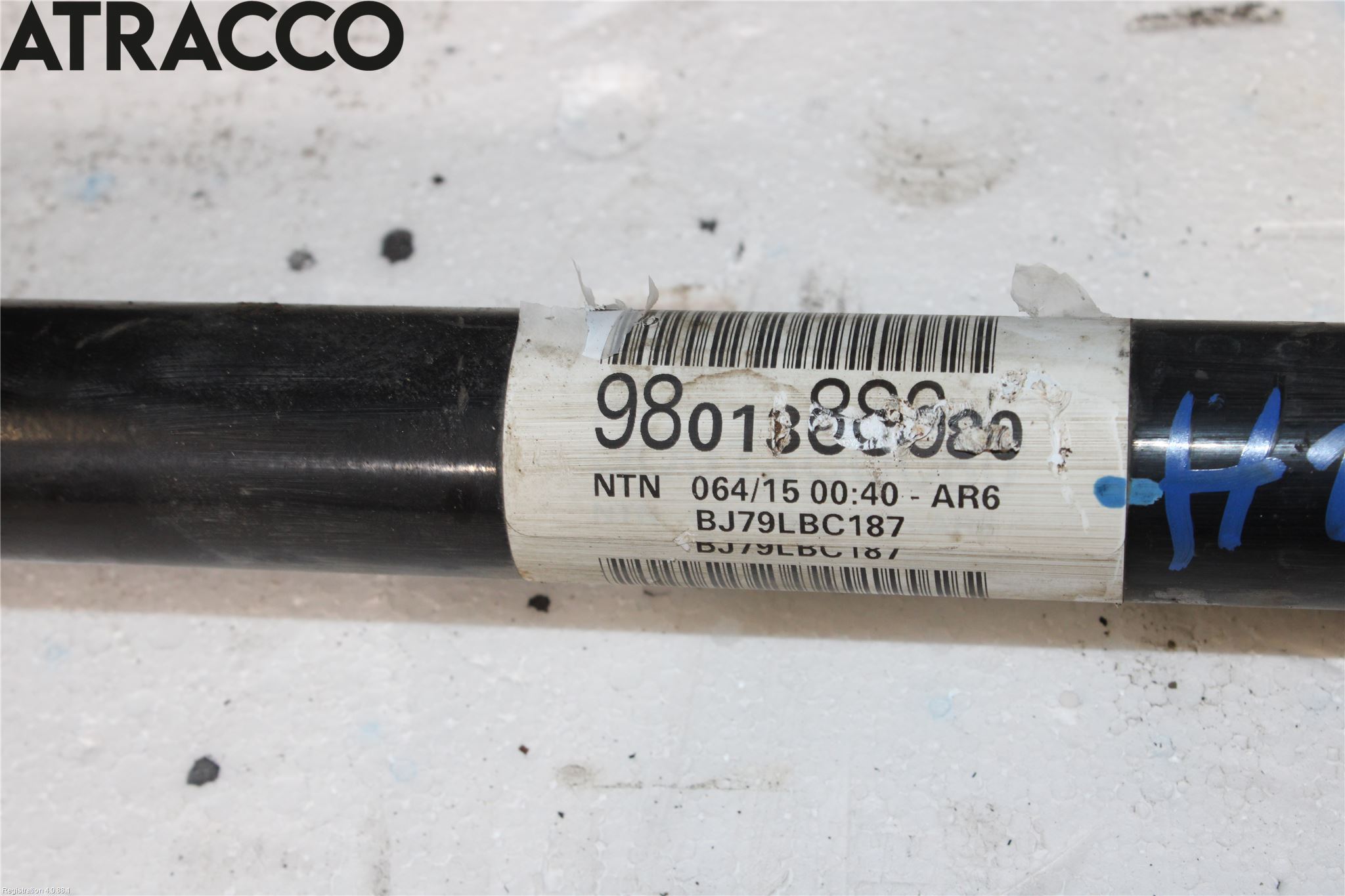 Citroen DS3 Drivaksel Foran Kompl Høyre