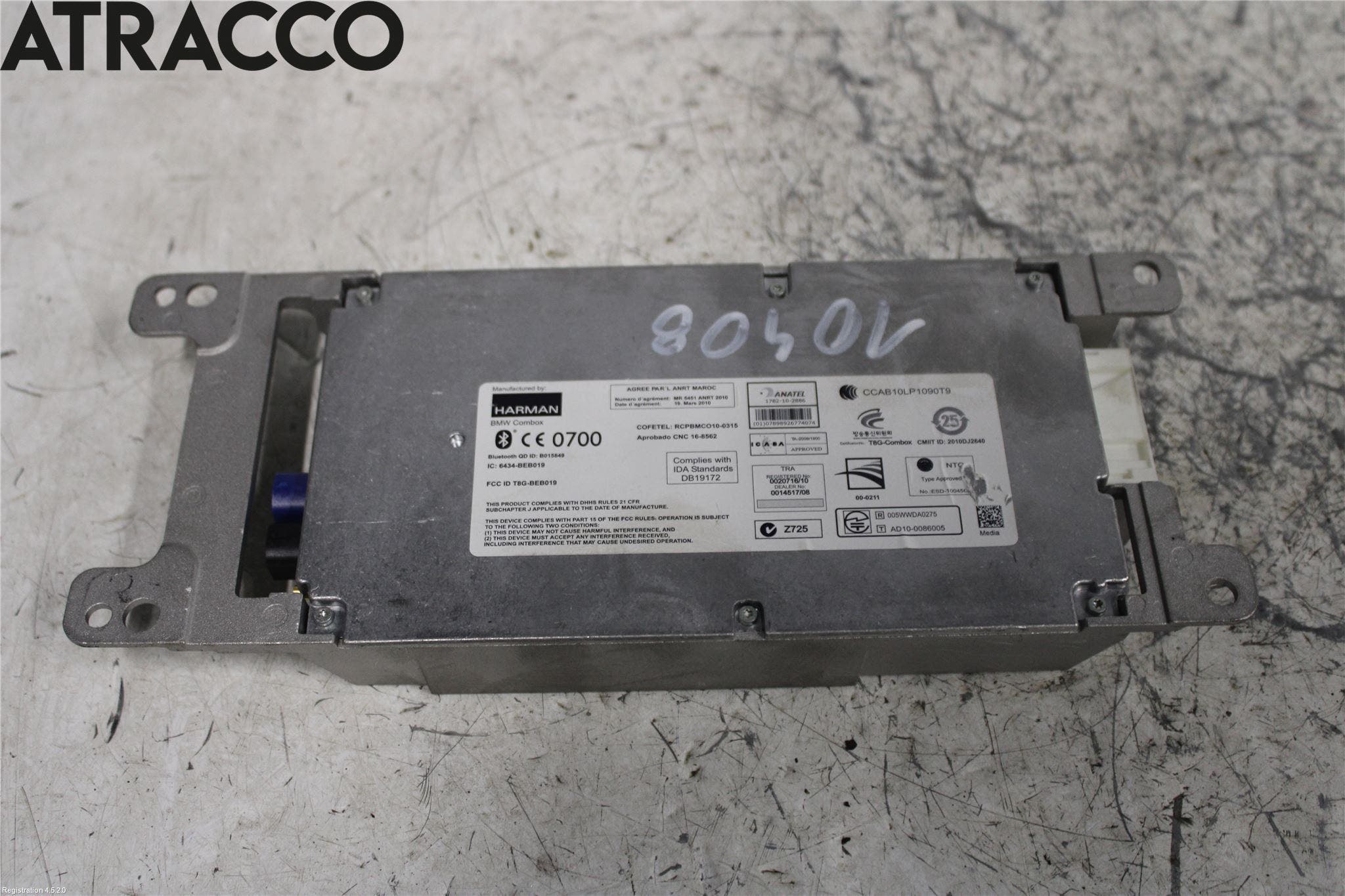 BMW 5 F10/F11/F18 09-17 Styreenhet Øvrig