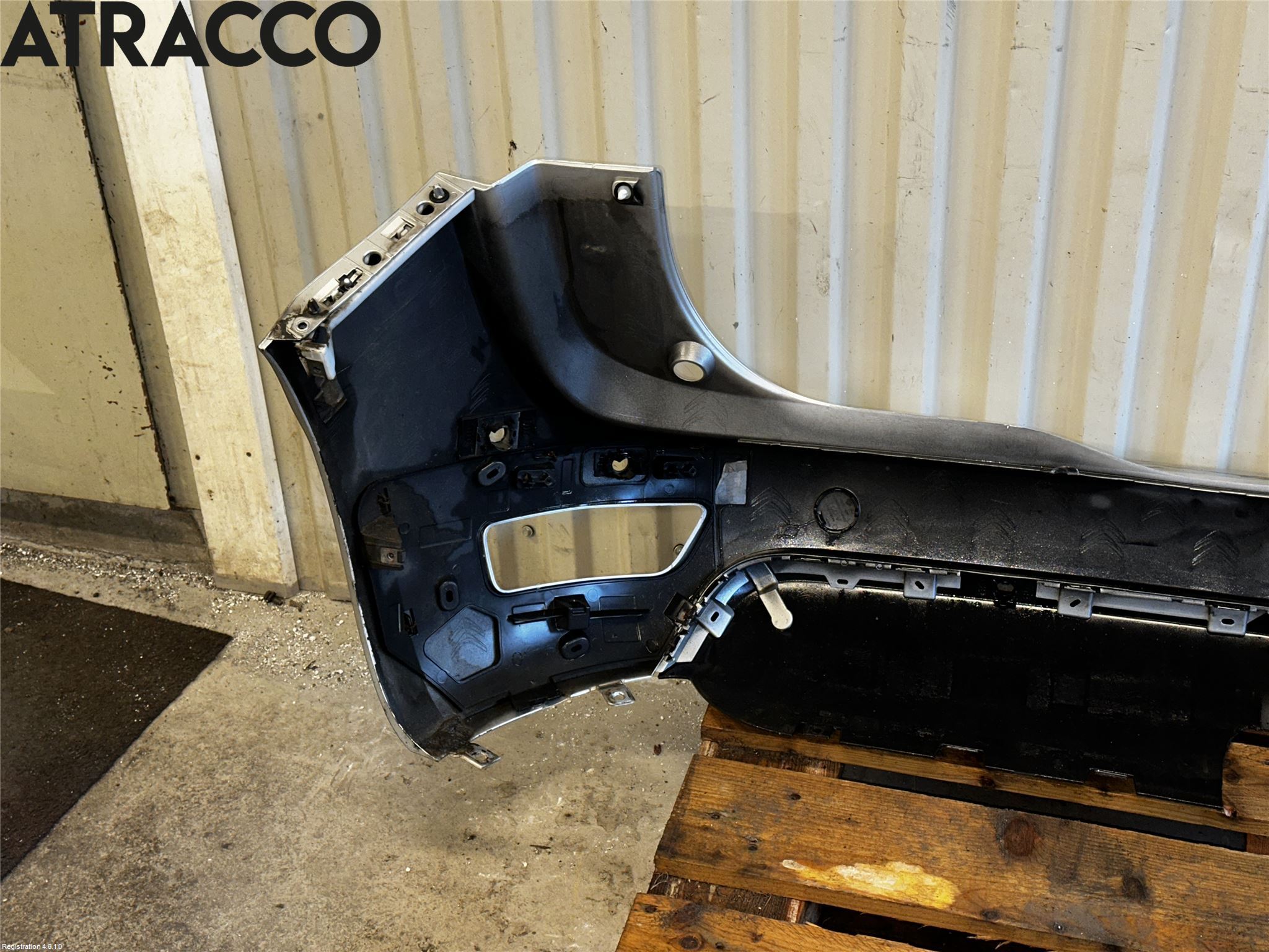 Citroen C4 PICASSO 14-18 Støtfanger Bak