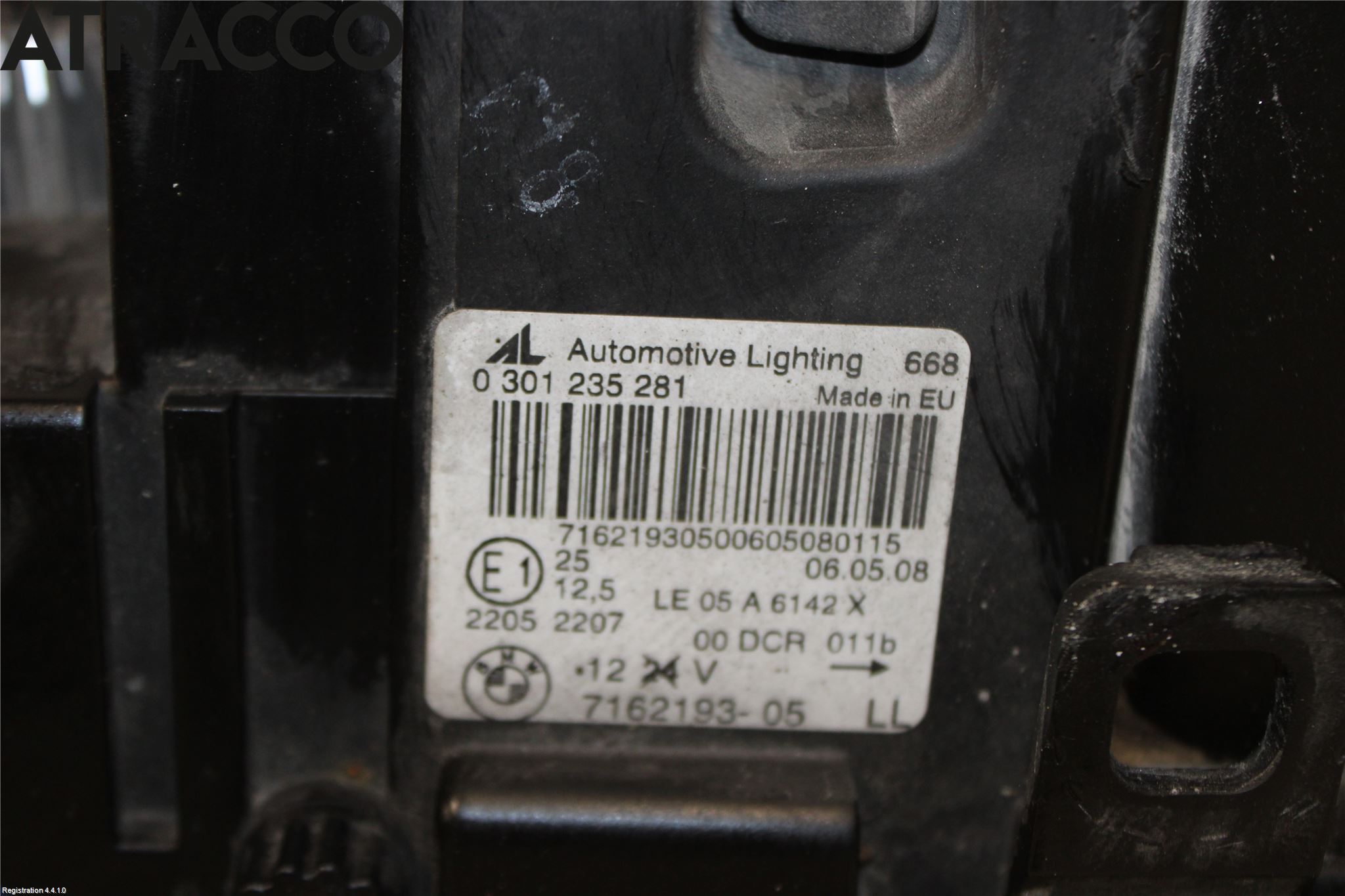 BMW X3 E83     03-10 Frontlykt Venstre