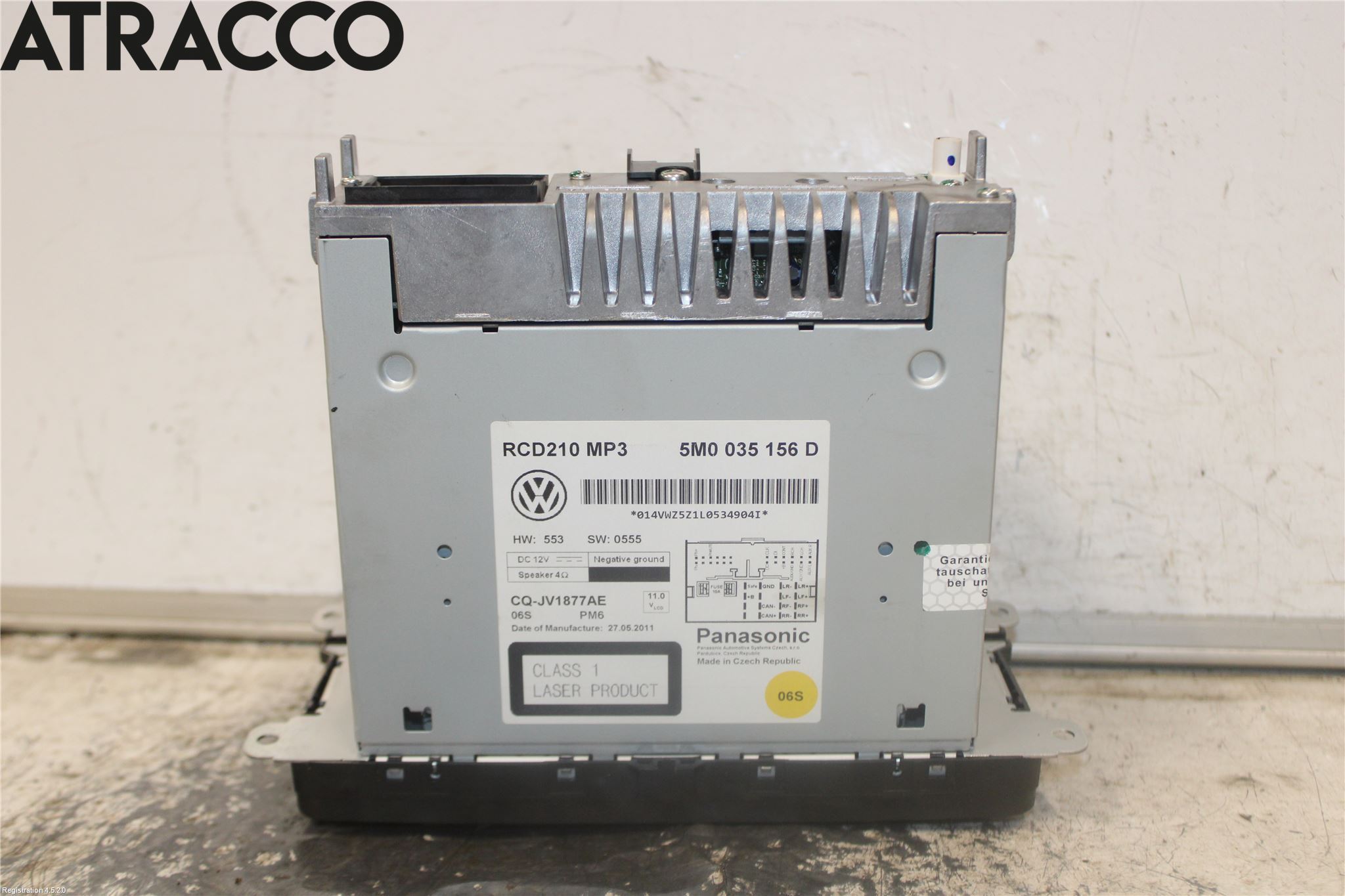 Volkswagen VW POLO 10-17 Stereo Radio