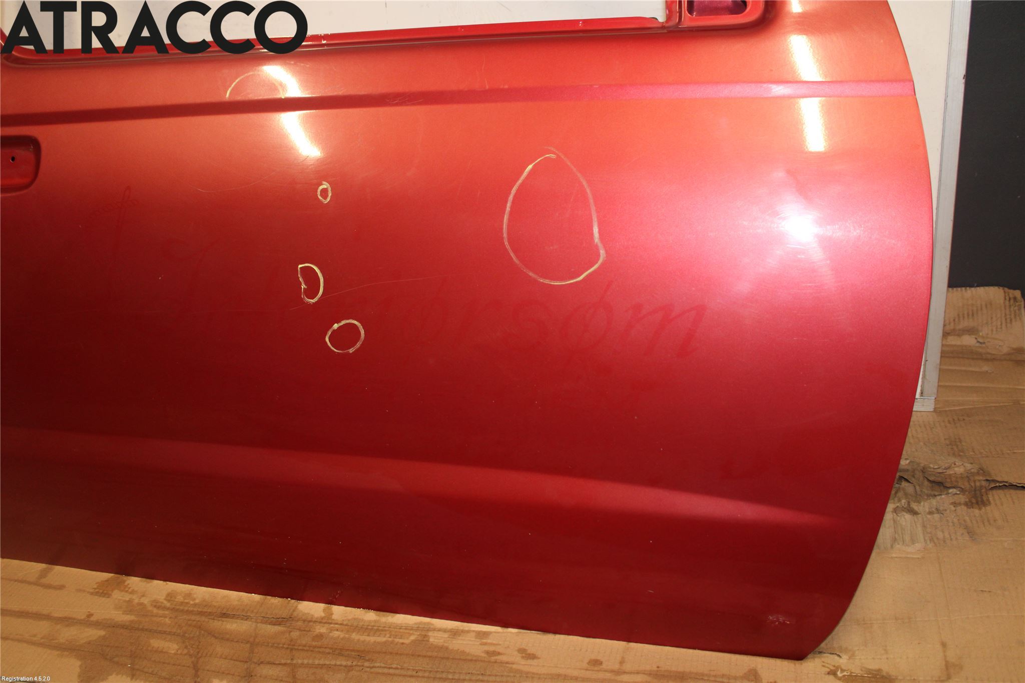 Nissan NAVARA 98-05 Dør 4D Foran Høyre