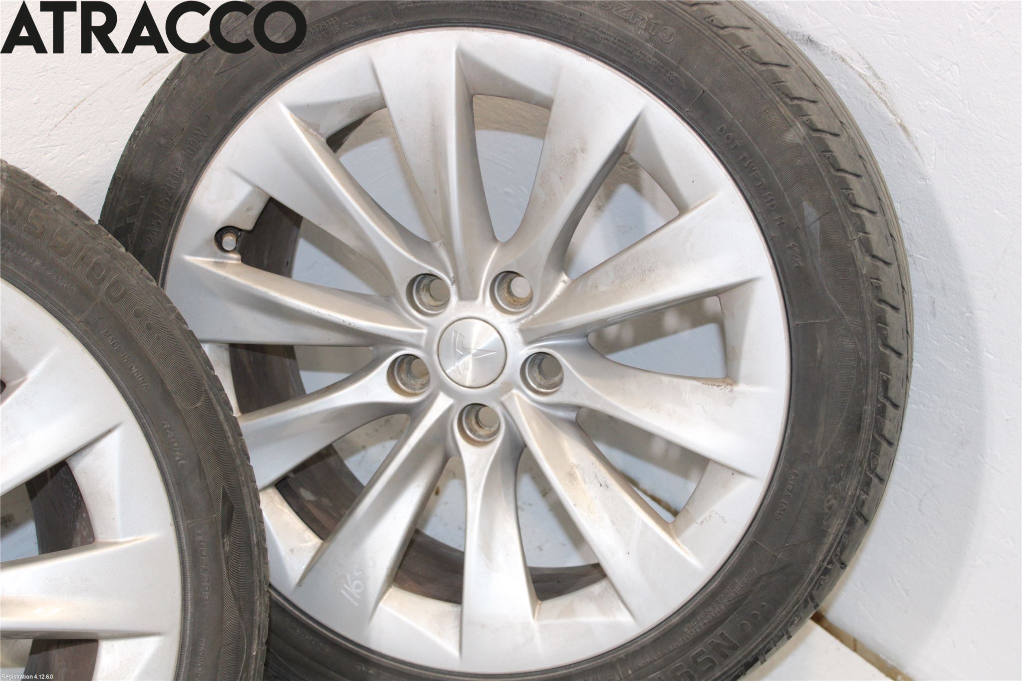 Tesla MODEL S 13- Dekk Sommer På Alu Felg 4Stk