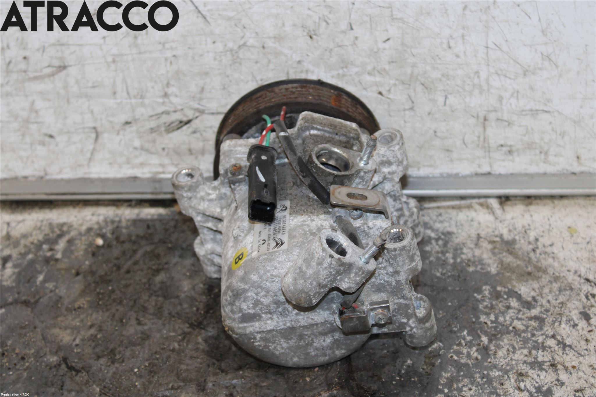 Citroen JUMPY 07-16 Varme Ac Kompressor