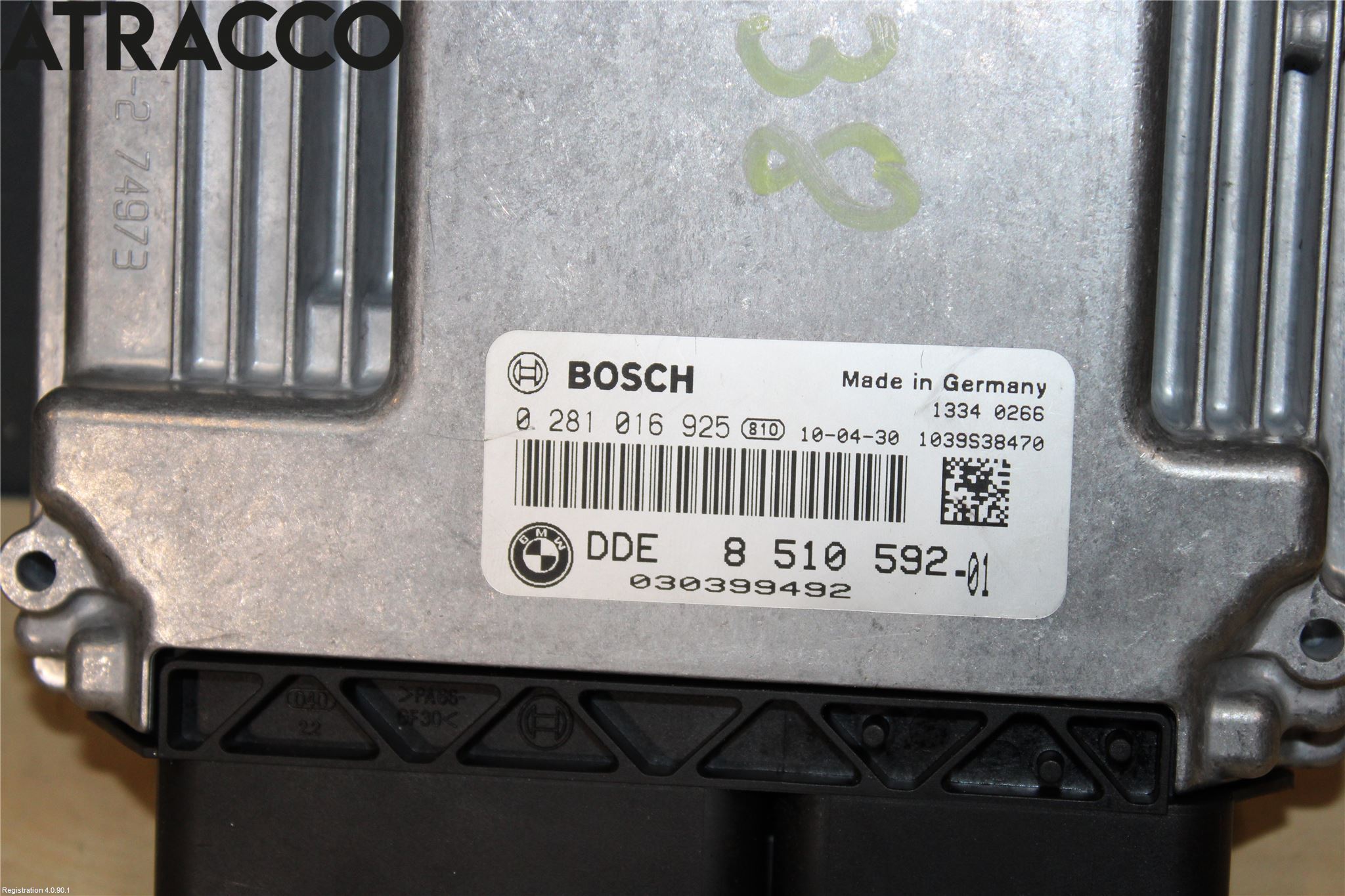 BMW X1 E84 10-15 Styreenhet Innsprøytning