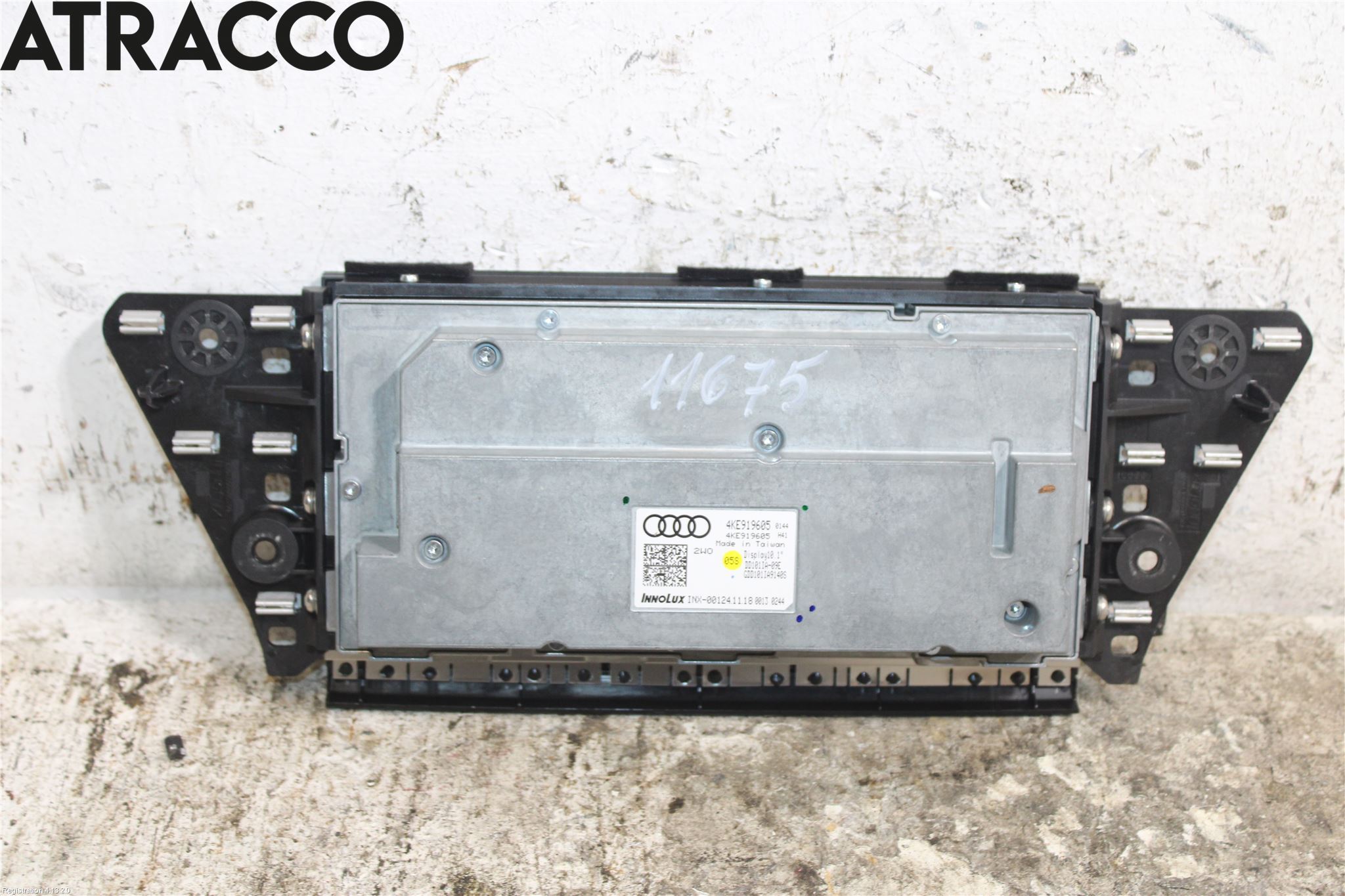 Audi E-TRON, S GE 19- Multifunktionsdisplay