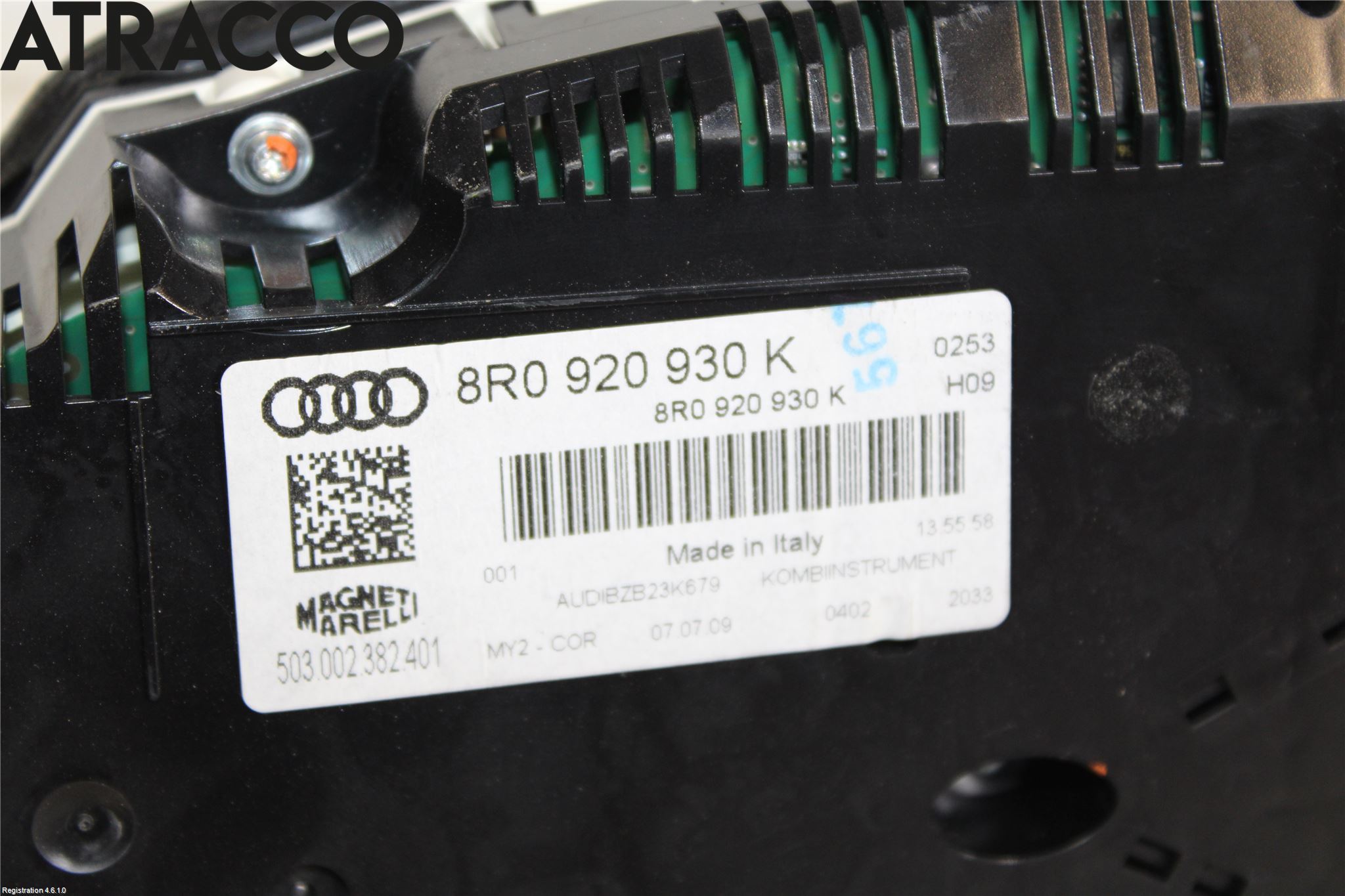 Audi Q5 09-16 Instr Kombinert