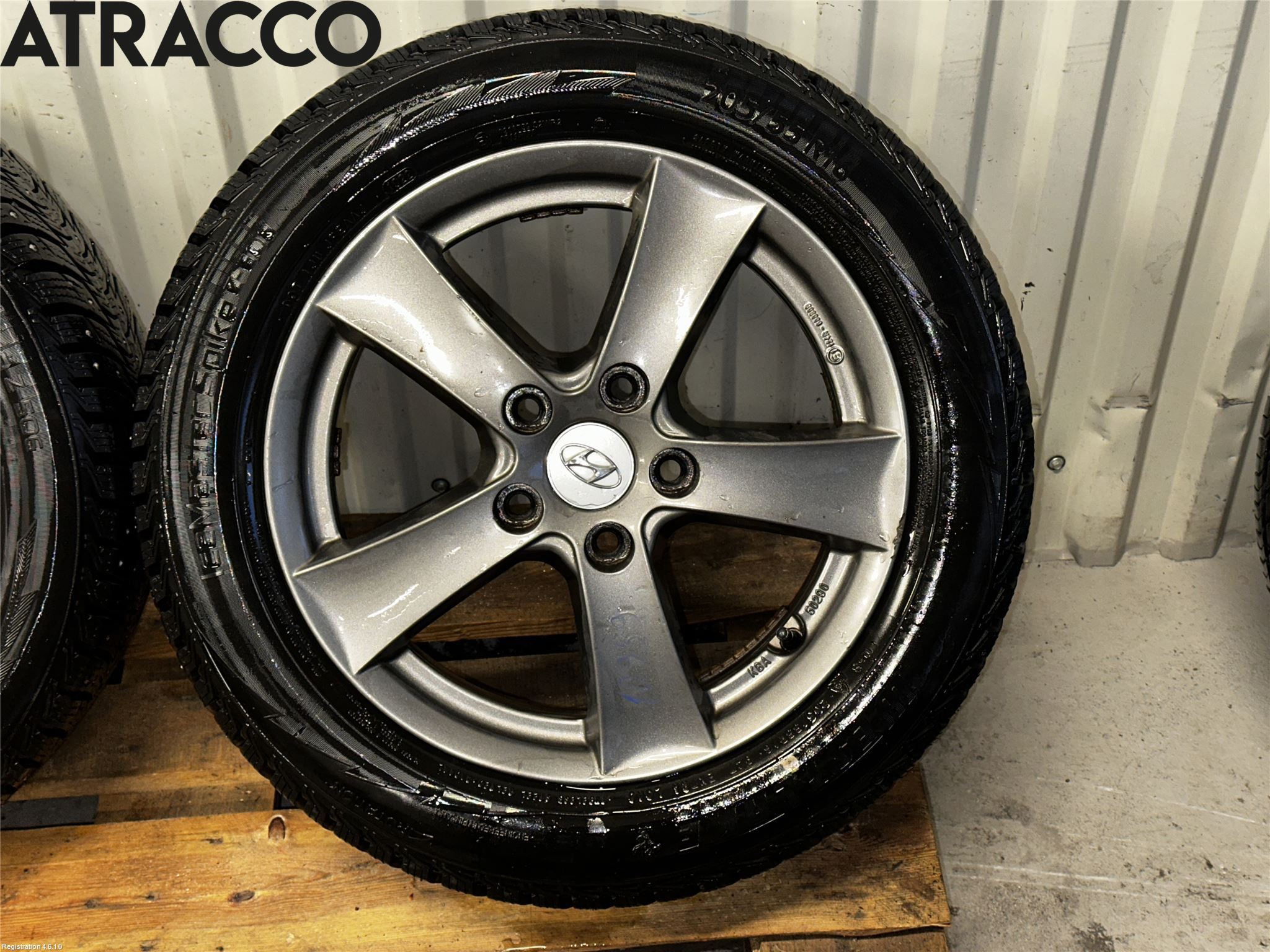 Hyundai i30 GD 13-17 Dekk Vinter På Alu Felg 4Stk