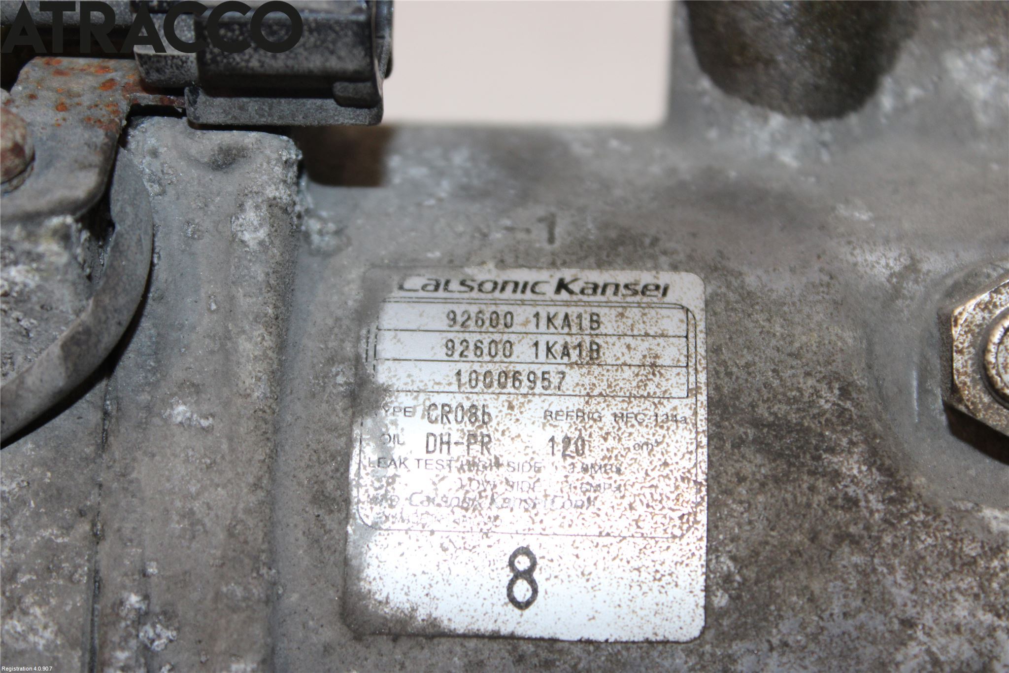 Nissan JUKE 10-14 Varme Ac Kompressor