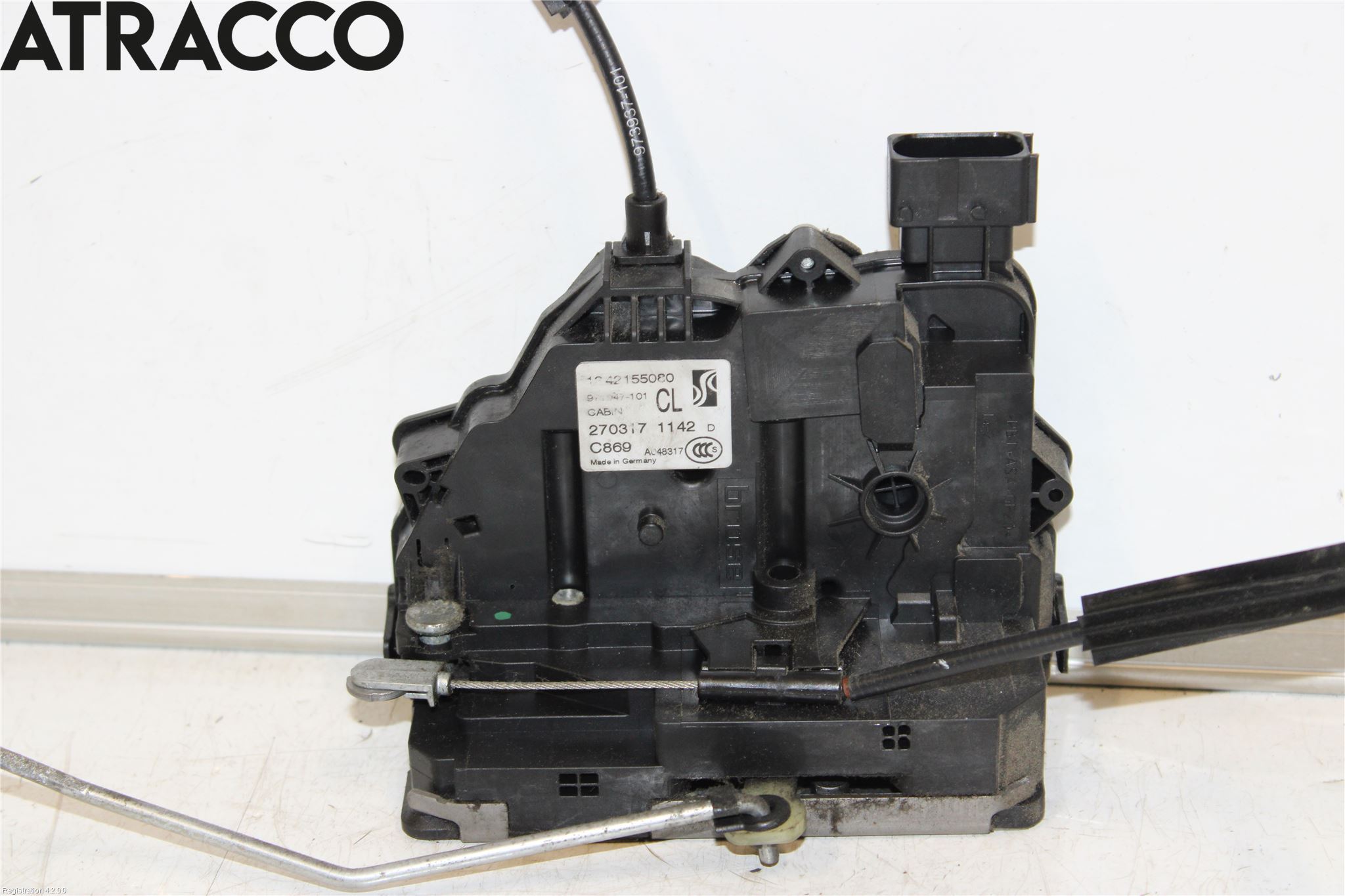 Peugeot BOXER/E-BOXER 15- Dørlås - Låsekasse