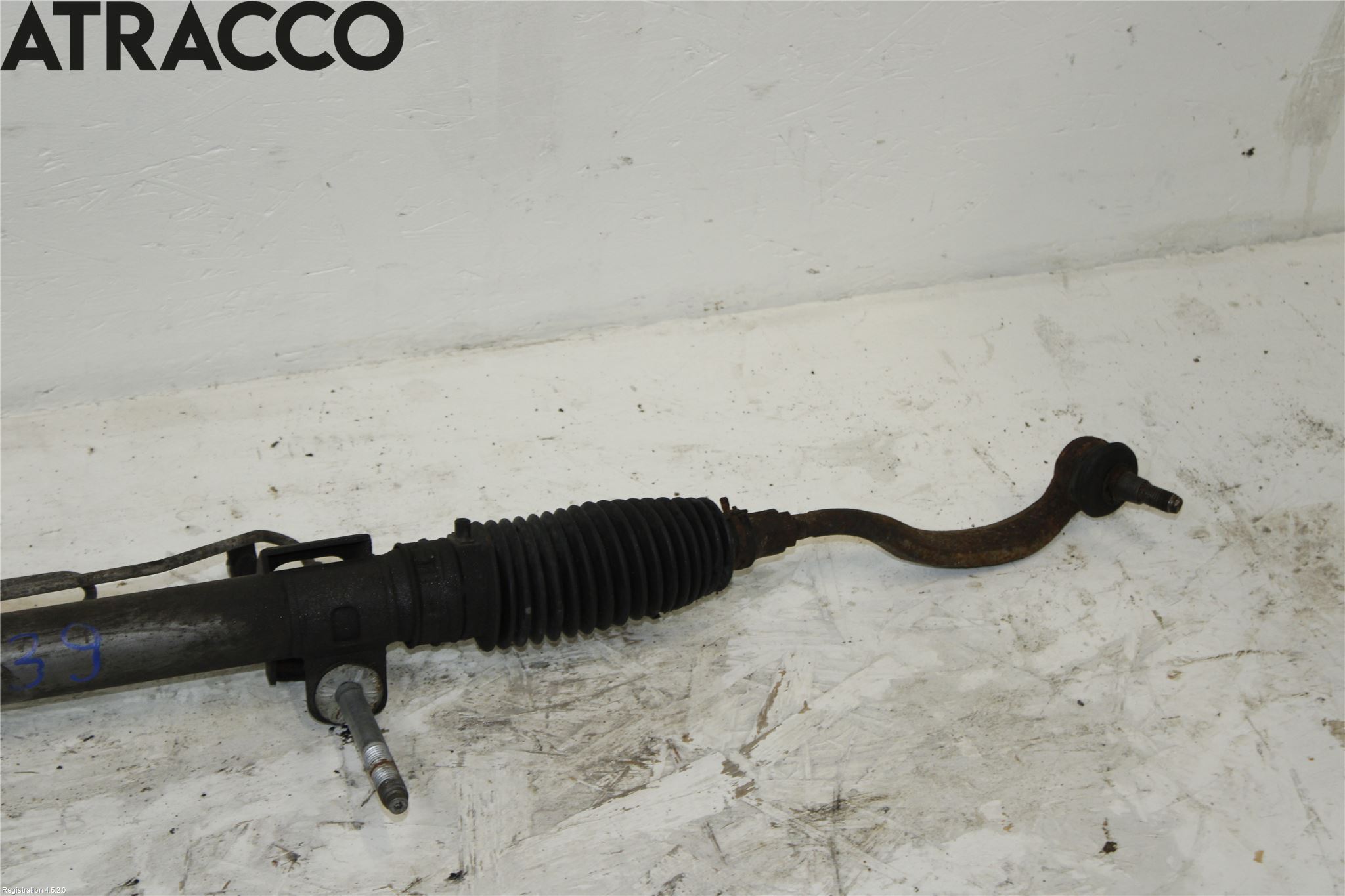 Peugeot 407 Servo Snekke - Tannstang