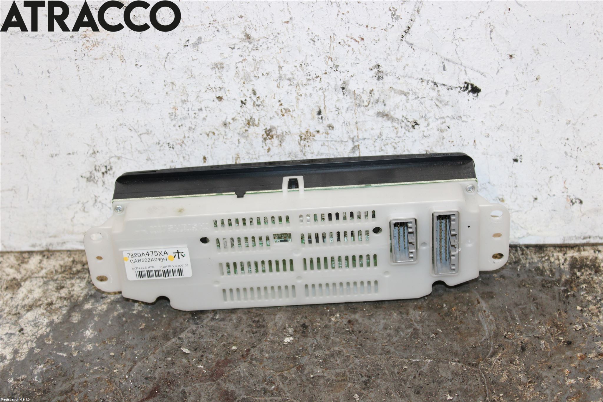 Mitsubishi OUTLANDER 13-21 Varme Ac Betjening-Display