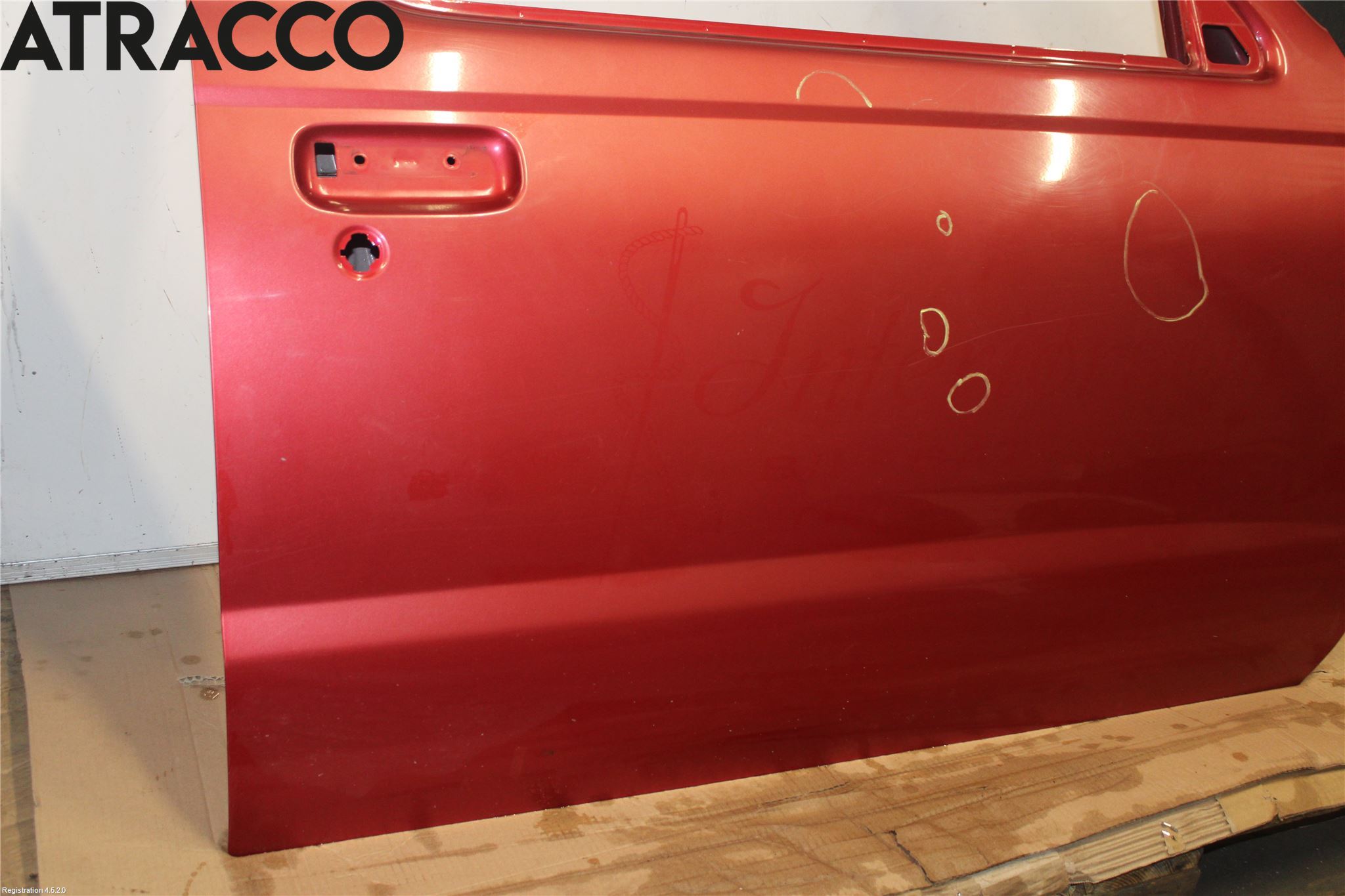 Nissan NAVARA 98-05 Dør 4D Foran Høyre