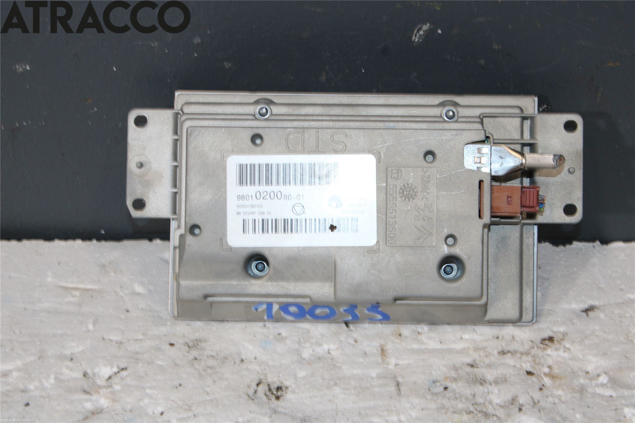 Citroen DS3 Instr Skjerm Dvd-Gps-Ac-Tlf