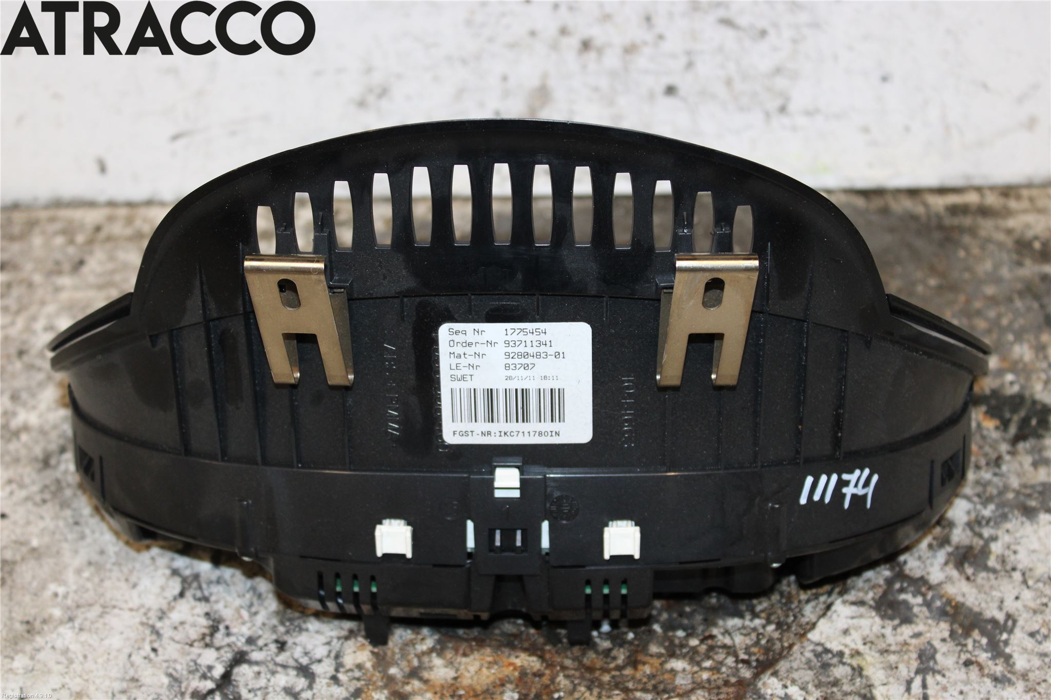 BMW 5 F10/F11/F18 09-17 Instr Kombinert