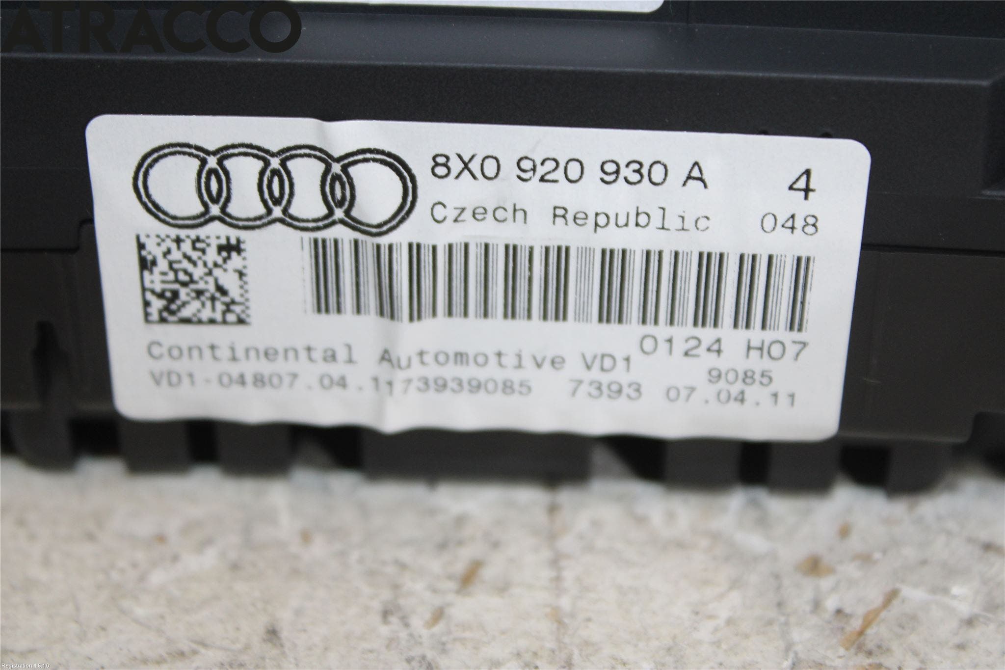 Audi A1/S1 11-18 Instr Kombinert