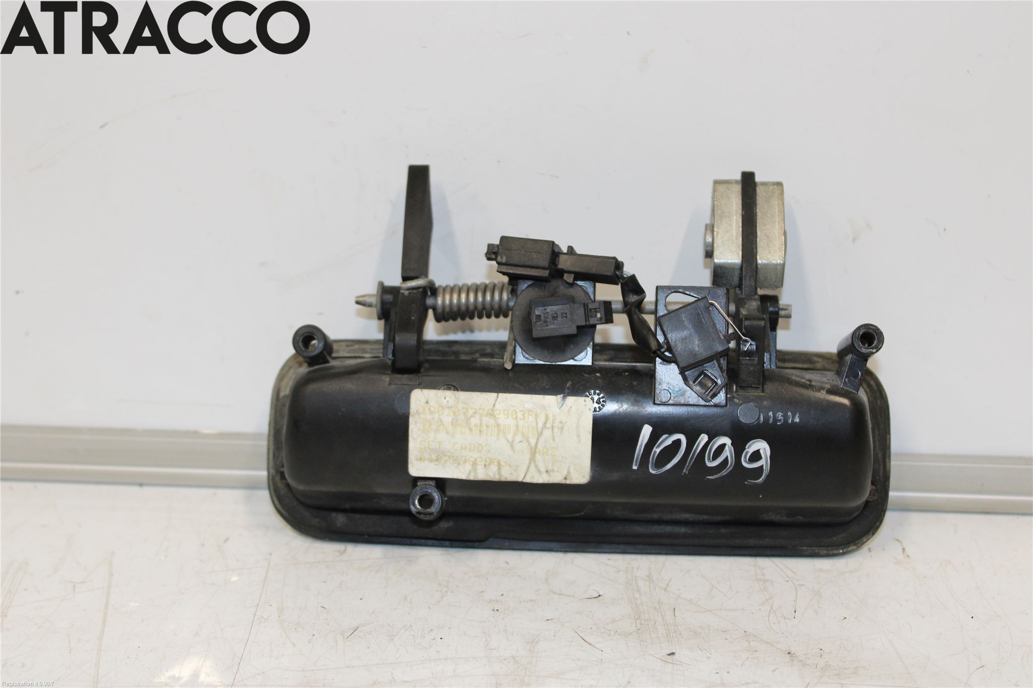 Volkswagen VW CADDY 11-15 Bakluke Handtak Ytre