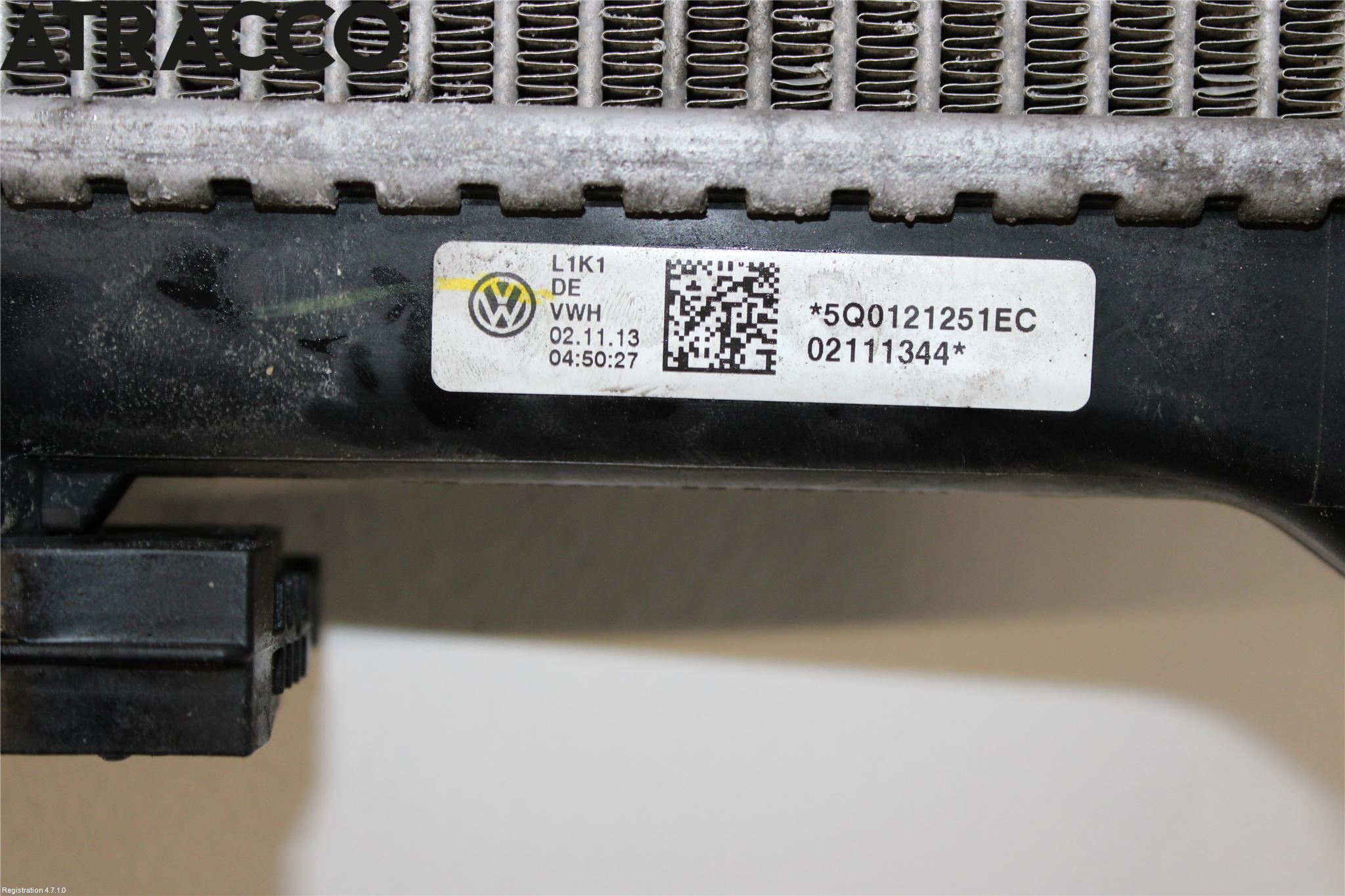 Volkswagen VW GOLF / E-GOLF VII 13-20 Radiator Manuell