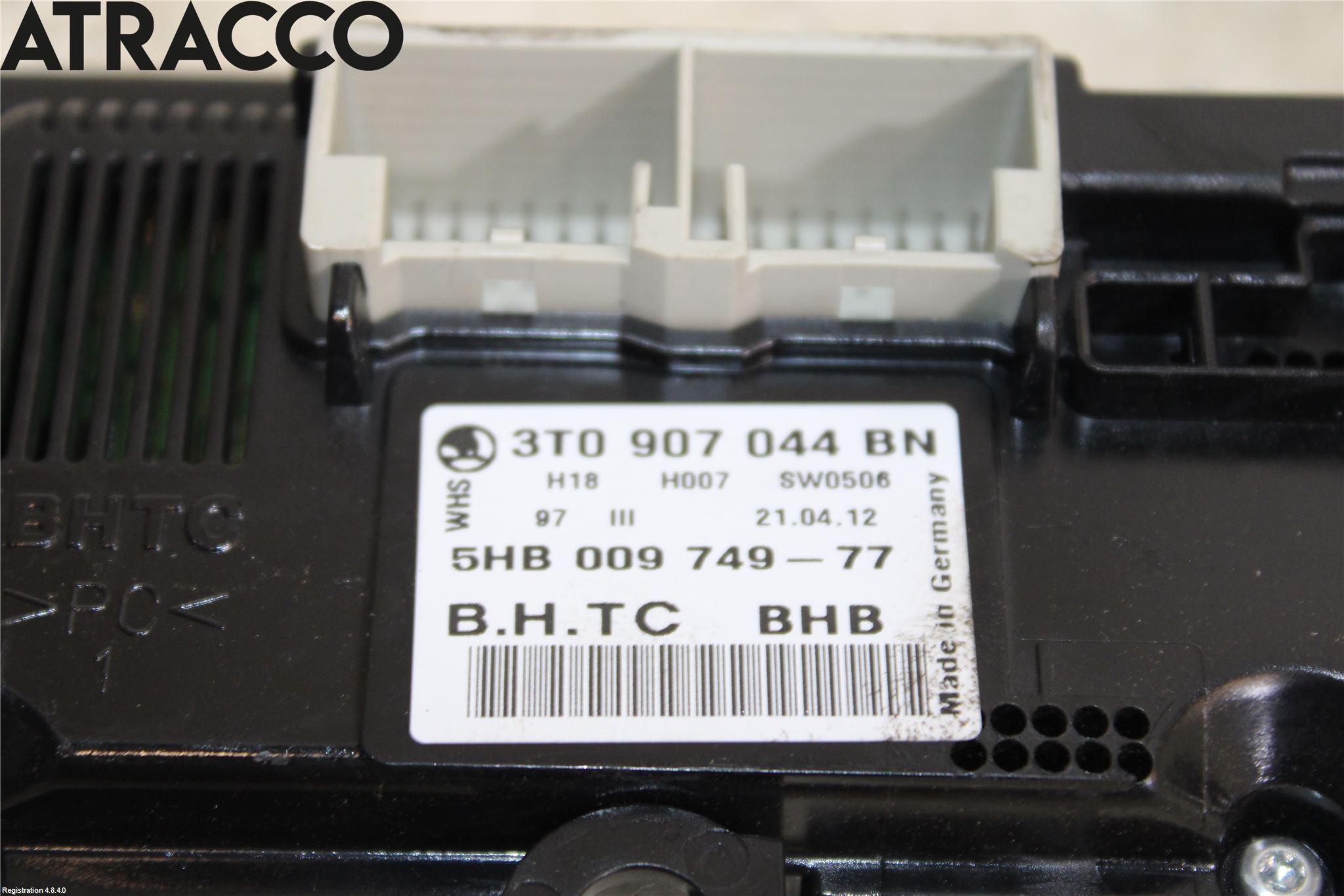 Skoda YETI Varme Ac Betjening-Display