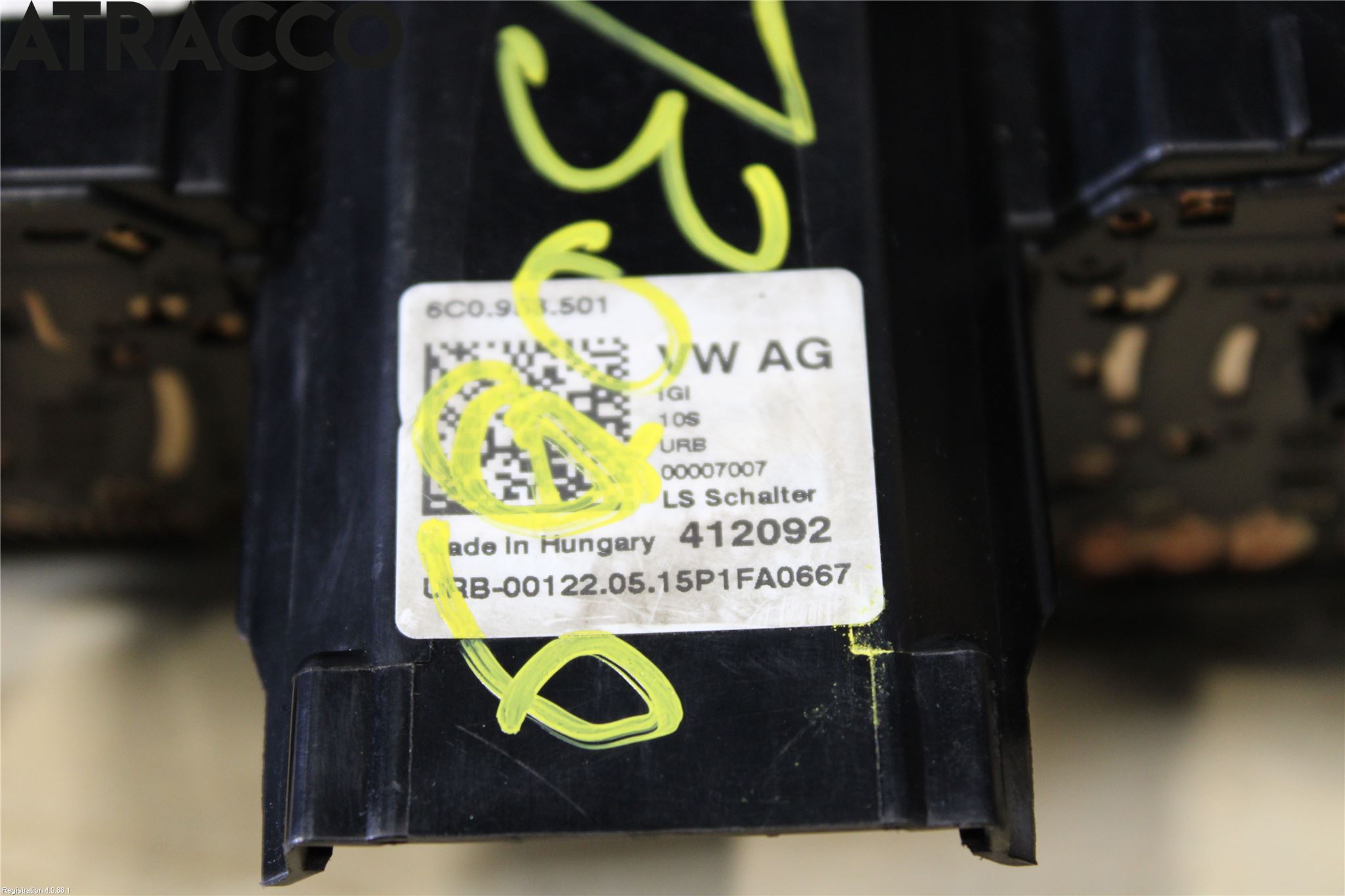 Volkswagen VW POLO 10-17 Bryter Ratt Kombi H Og V