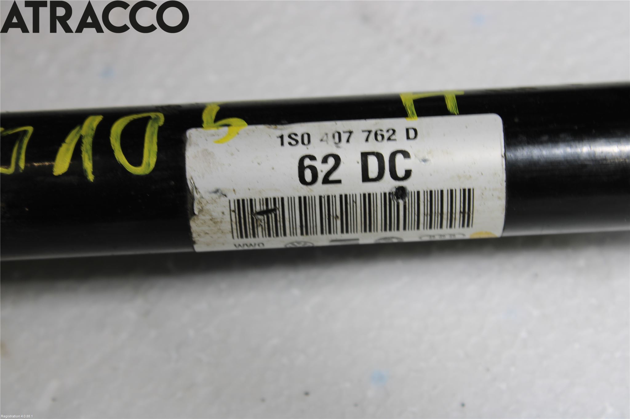 Volkswagen VW UP! / E-UP! Drivaksel Foran Kompl Høyre