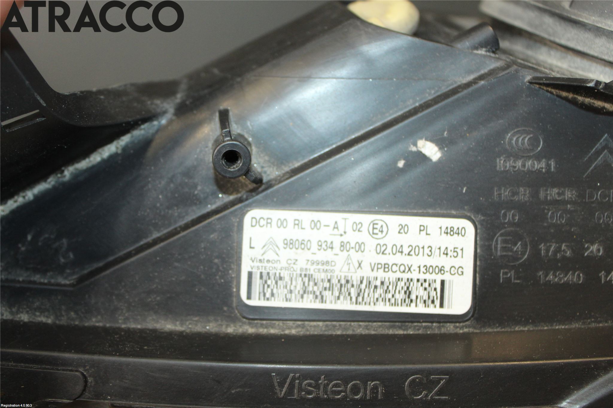 Citroen DS5 Frontlykt Venstre