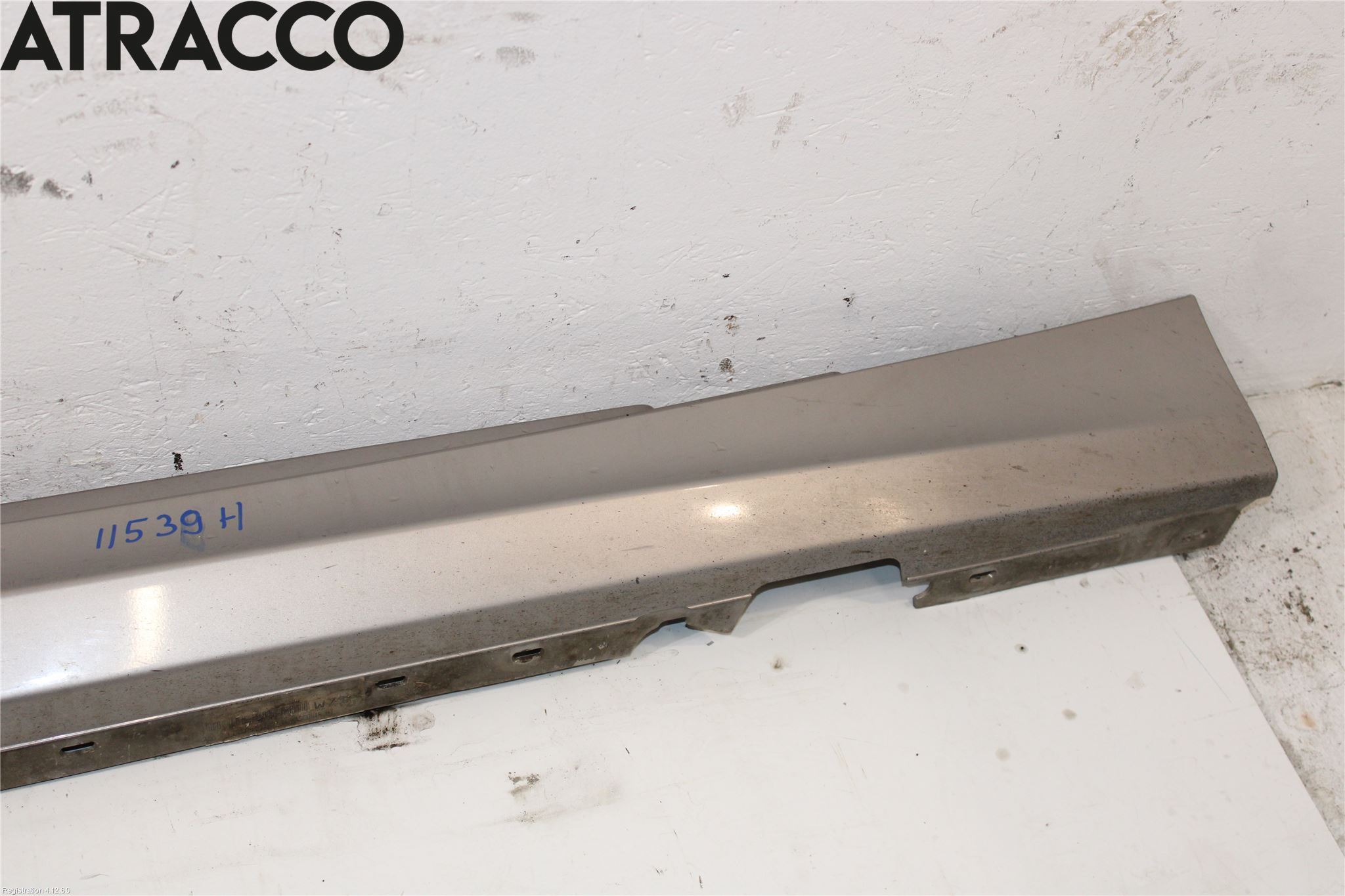 BMW 1 E82/88 Coupé/Cab 06-13 Kanalskjørt Høyre