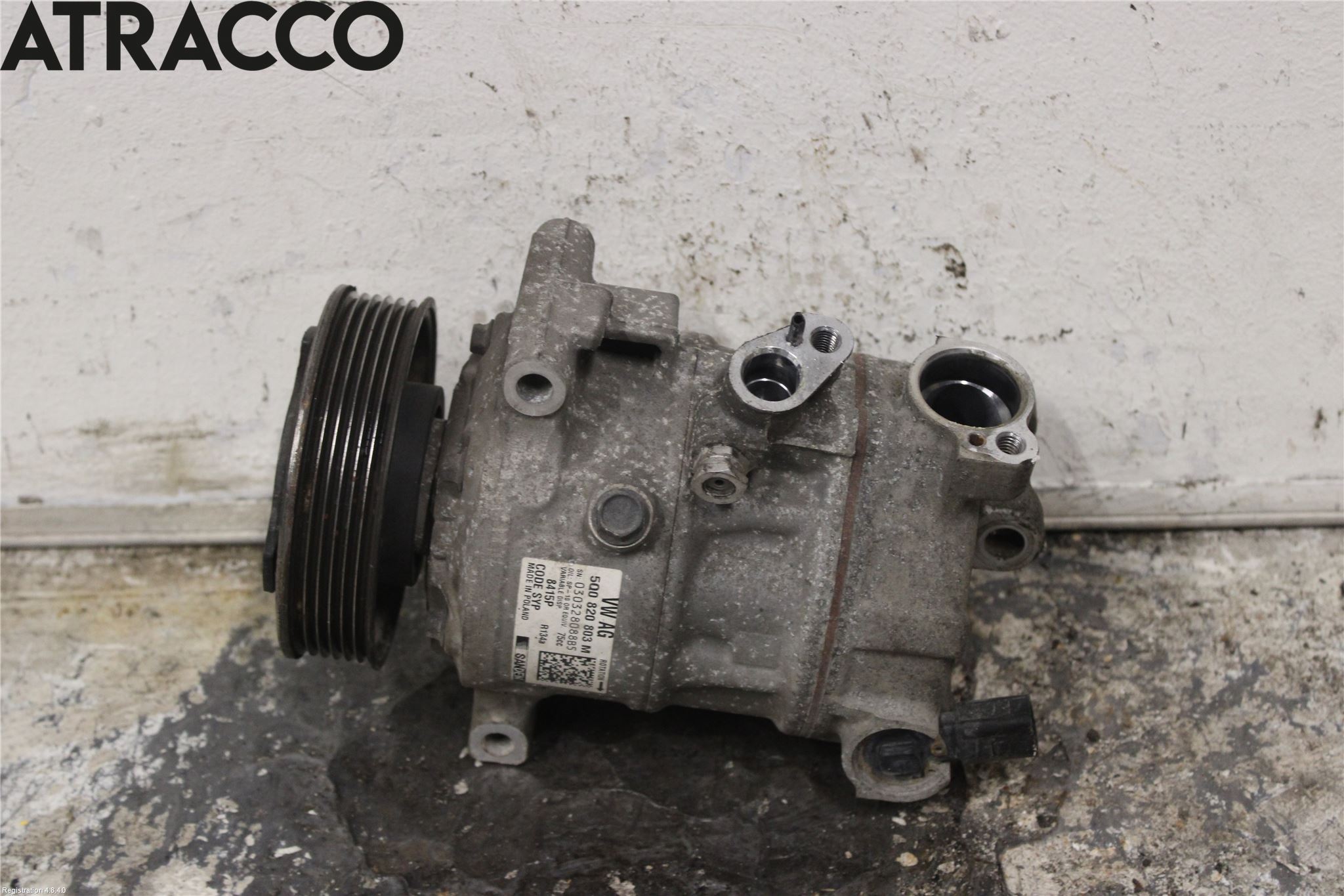 Volkswagen VW CADDY 16-20 Varme Ac Kompressor