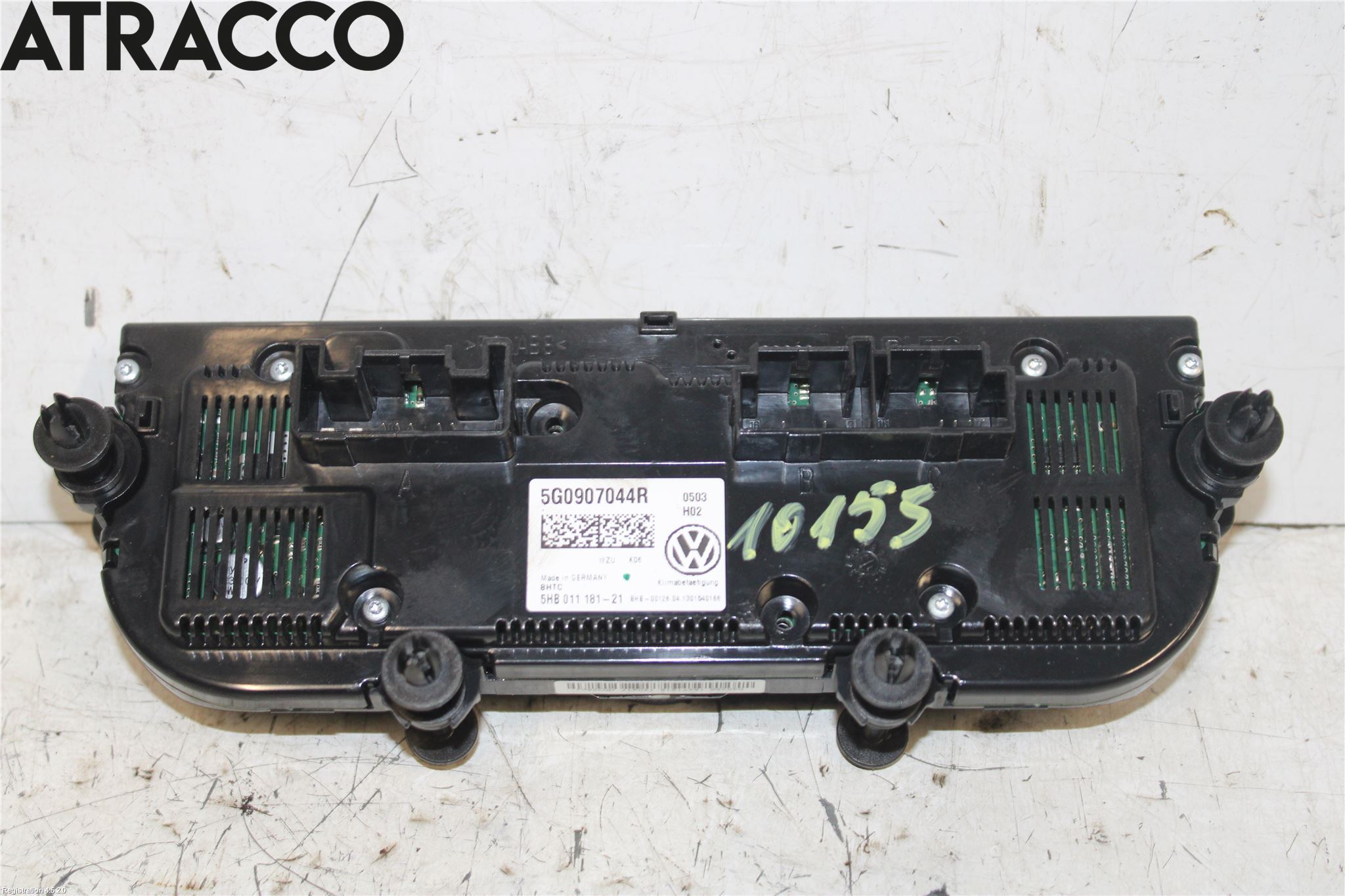 Volkswagen VW GOLF / E-GOLF VII 13-20 Varme Ac Betjening-Display