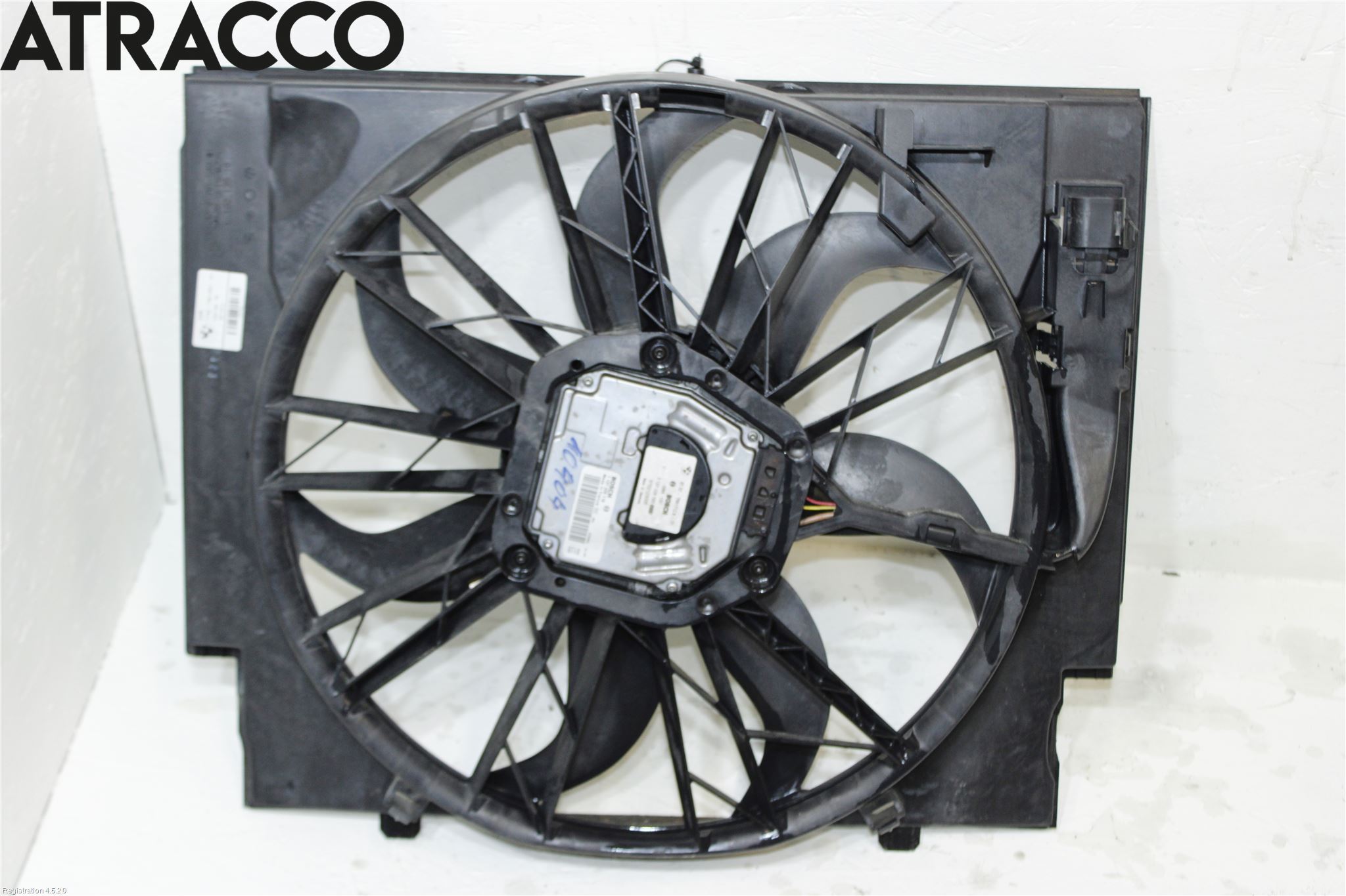 BMW 5 E60/61 Sed/Tou 02-10 Kjølevifte Elektrisk