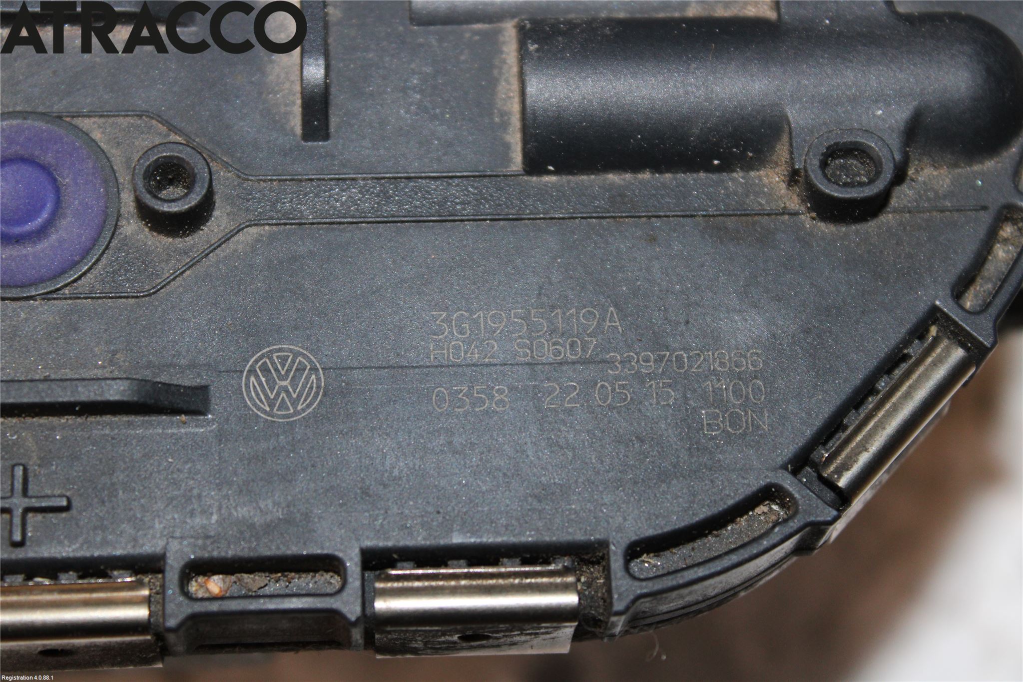 Volkswagen VW PASSAT 15-19 Viskeroverføring Frontrute