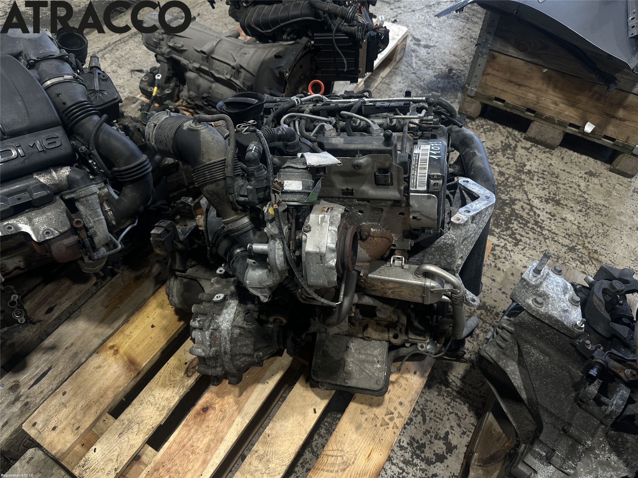 Volkswagen VW POLO 10-17 Motor Diesel