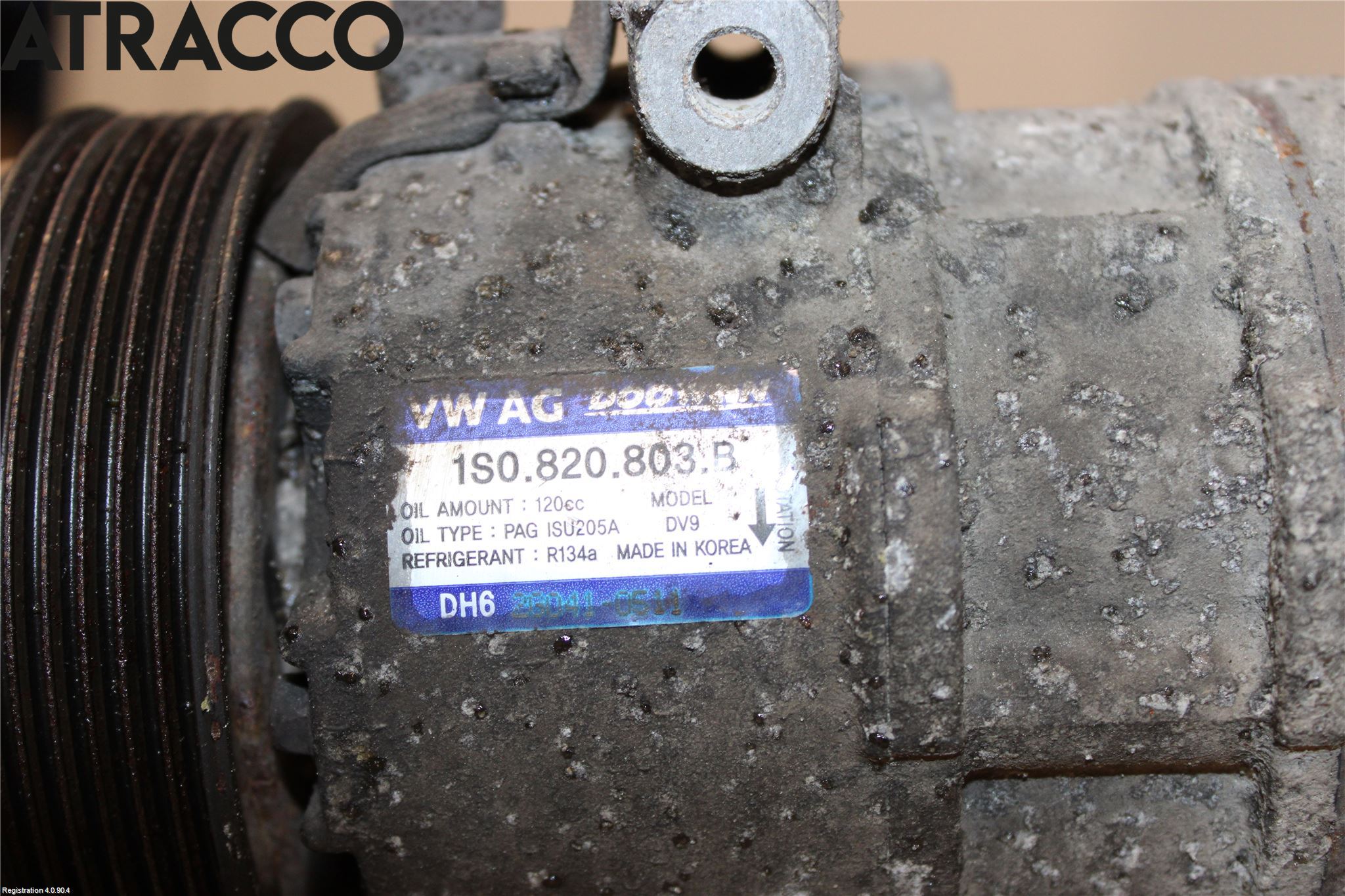 Skoda OCTAVIA (1Z) 05-13 Varme Ac Kompressor