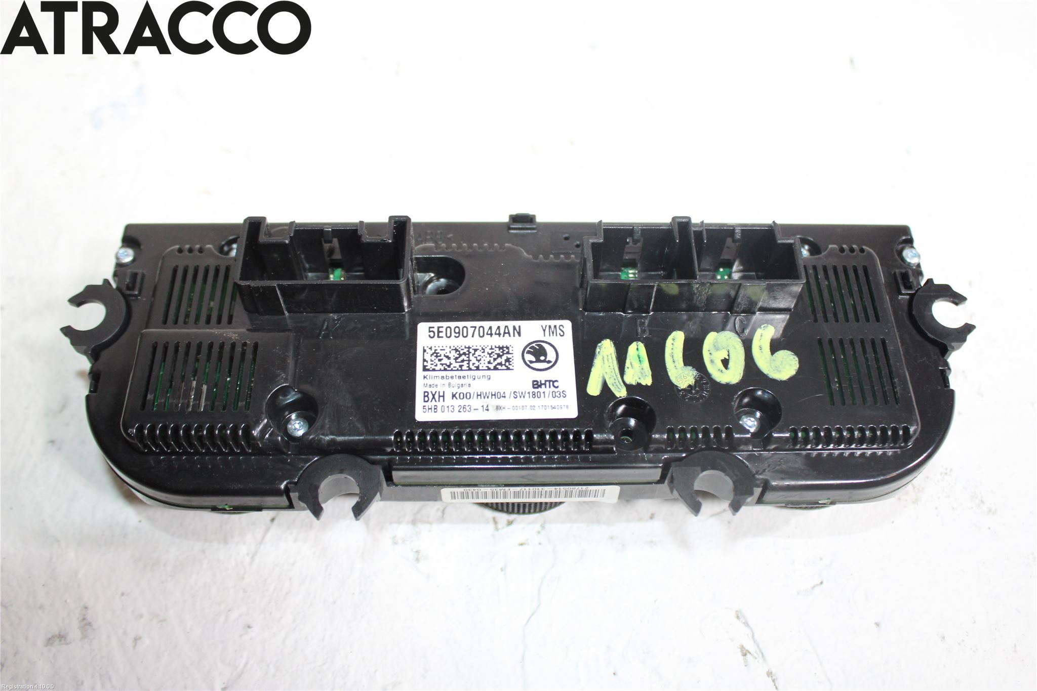 Skoda OCTAVIA (5E) 13-20 Varme Ac Betjening-Display