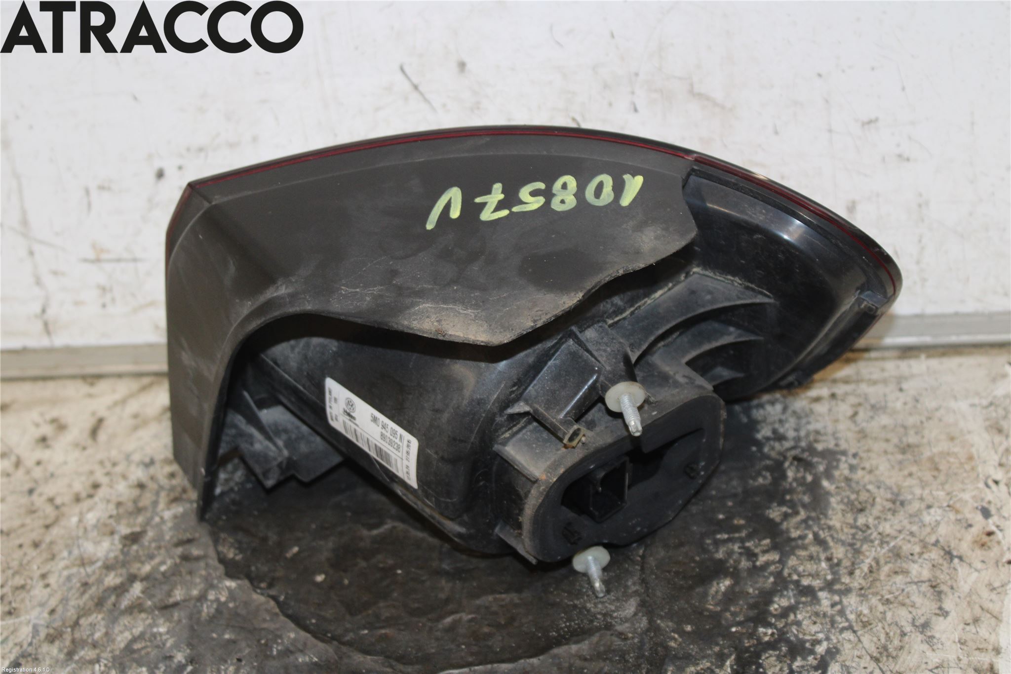 Volkswagen VW GOLF PLUS/CROSS GOLF 04-14 Baklykt Venstre