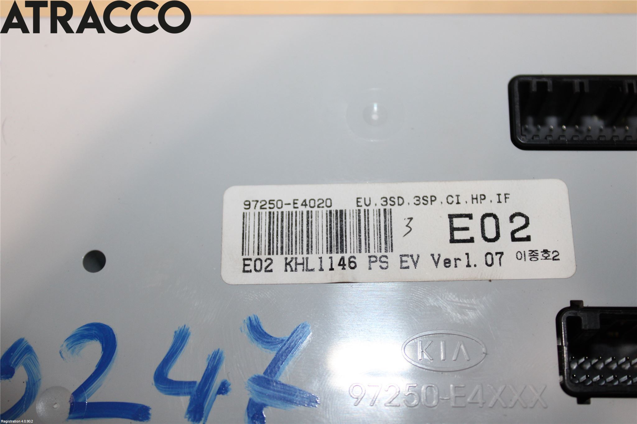 Kia SOUL 09- Varme Ac Betjening-Display