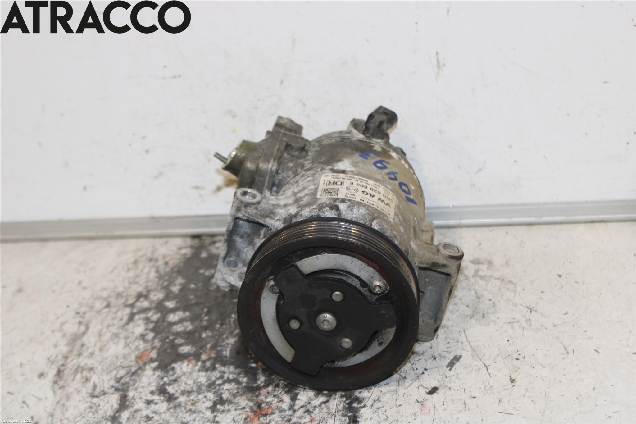 Volkswagen VW CADDY 11-15 Varme Ac Kompressor