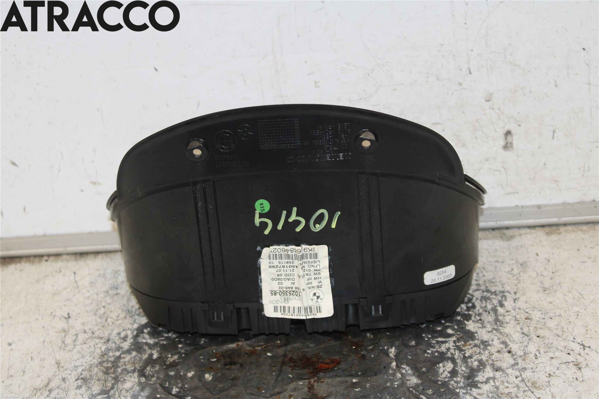 BMW 3 E90/91 SED/TOU 05-12 Instr Kombinert