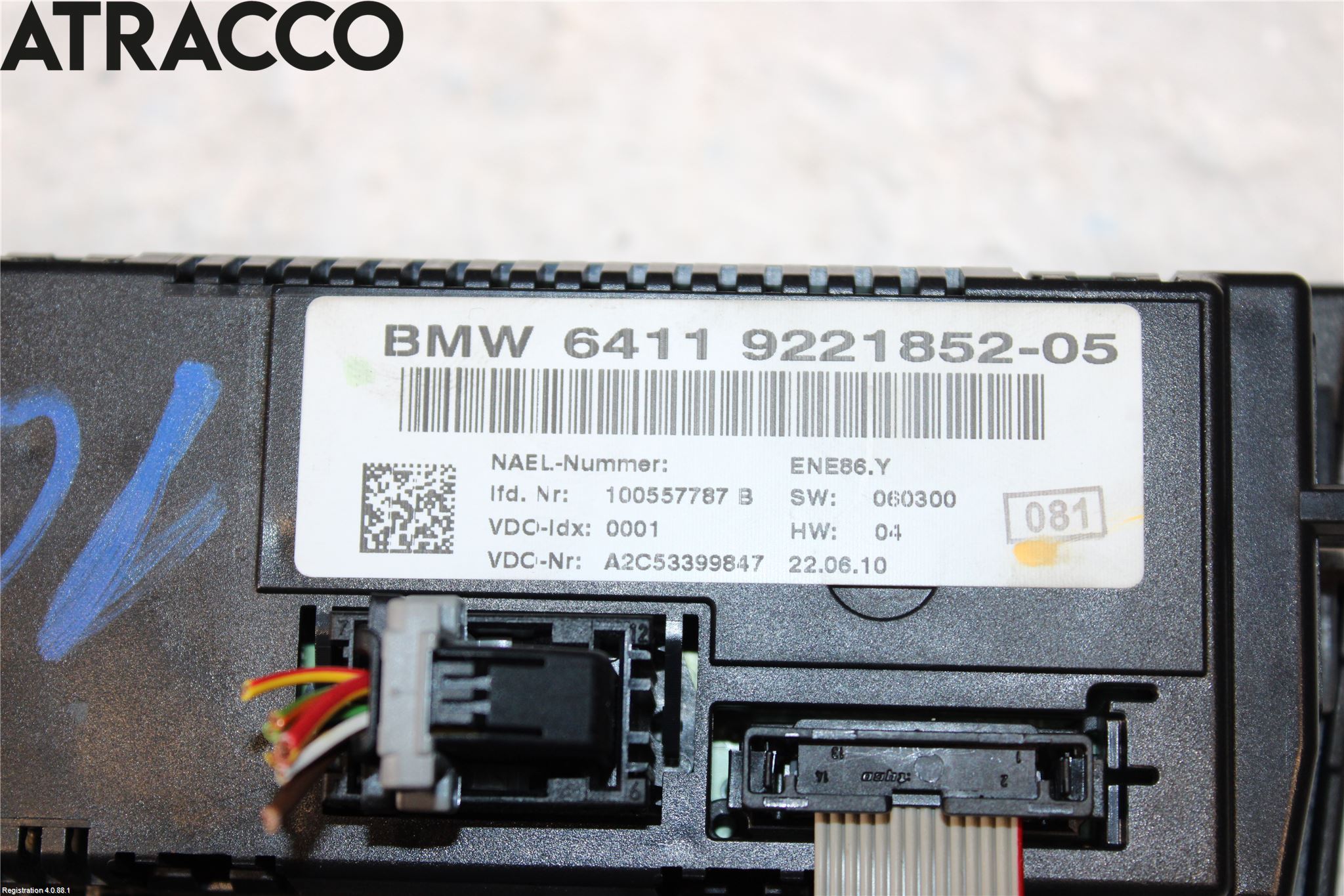 BMW 1 E87/81 5D/3D 03-11 Varme Ac Betjening-Display