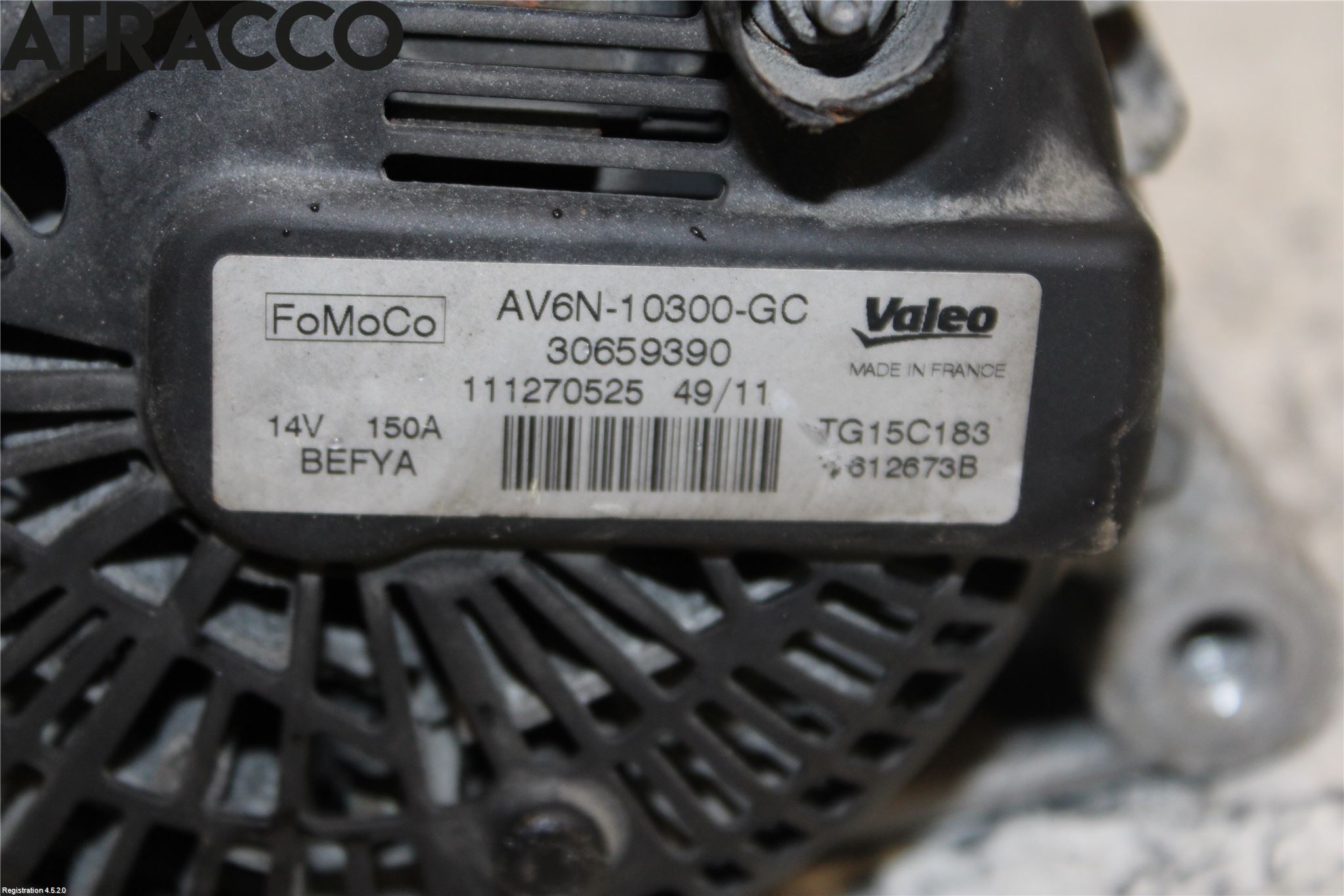 Ford MONDEO 07-15 Dynamo