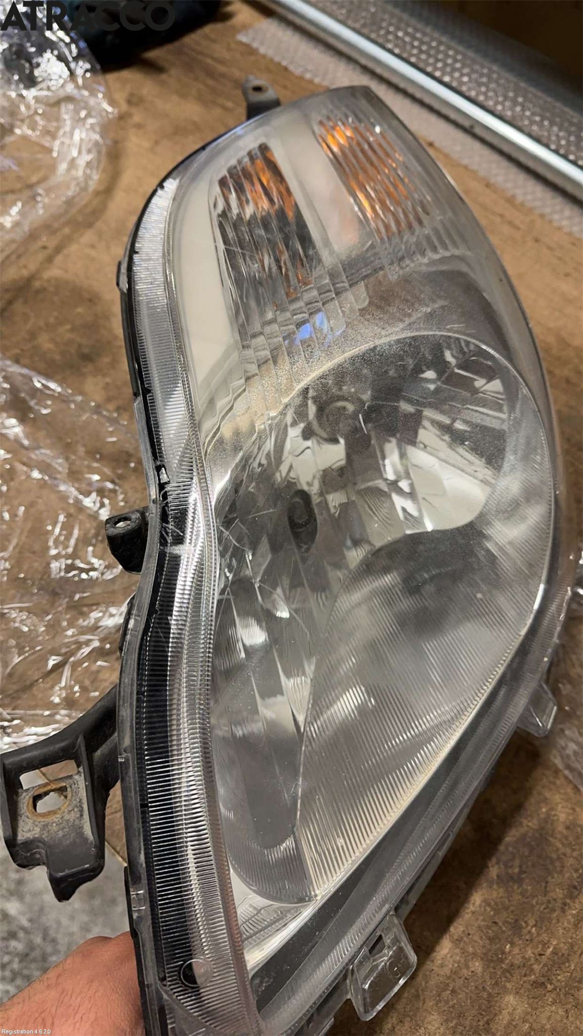 Toyota YARIS XP90 06-11 Frontlykt Venstre