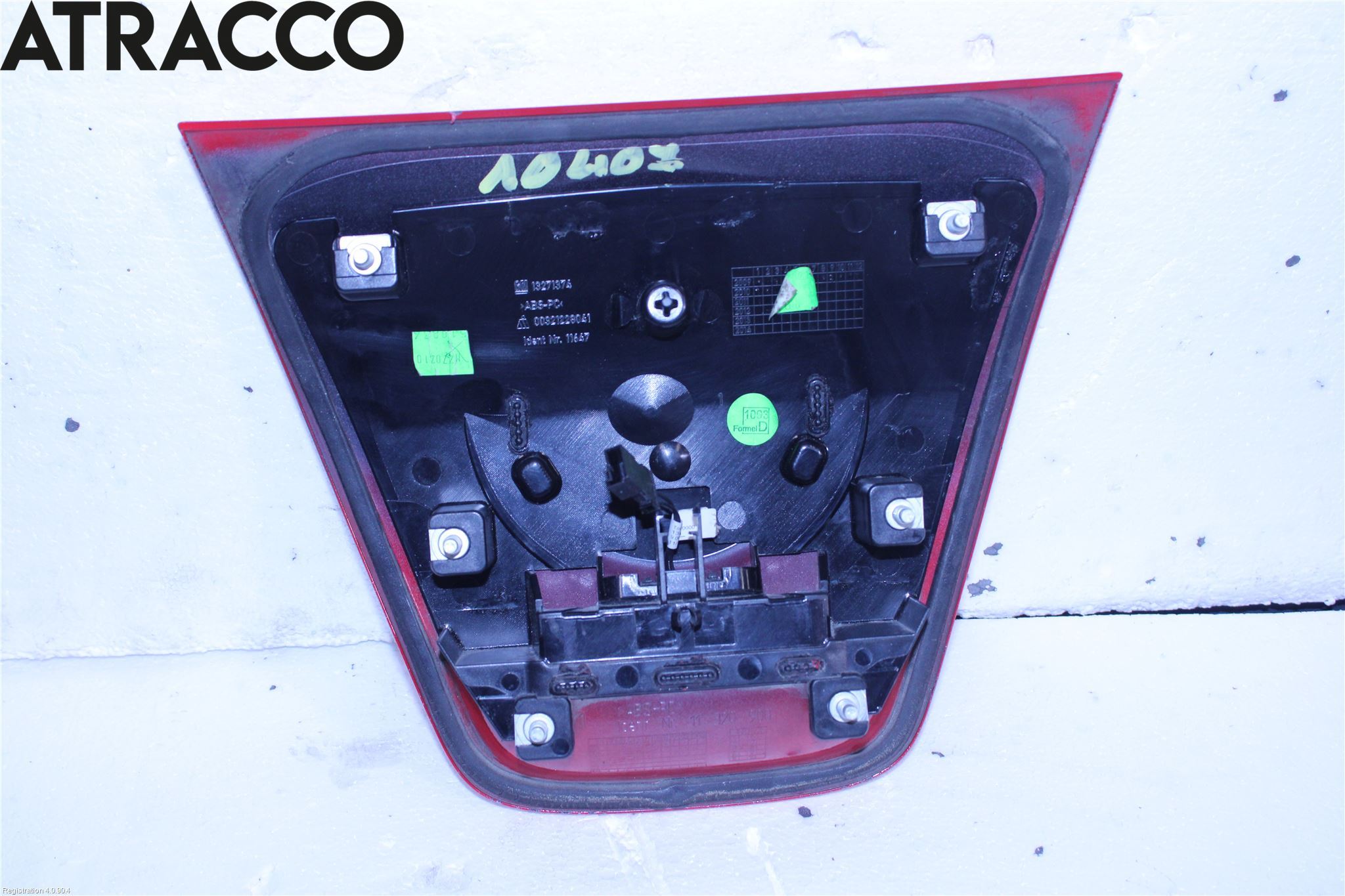 Opel ASTRA J 10-15 Bakluke Handtak Ytre