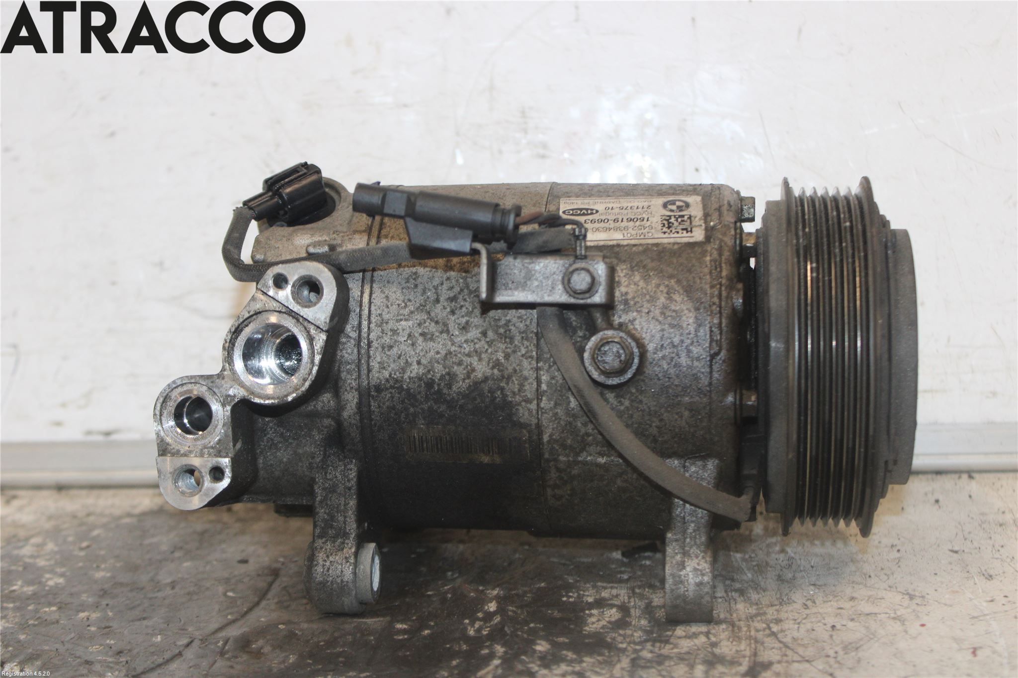 BMW 5 F10/F11/F18 09-17 Varme Ac Kompressor