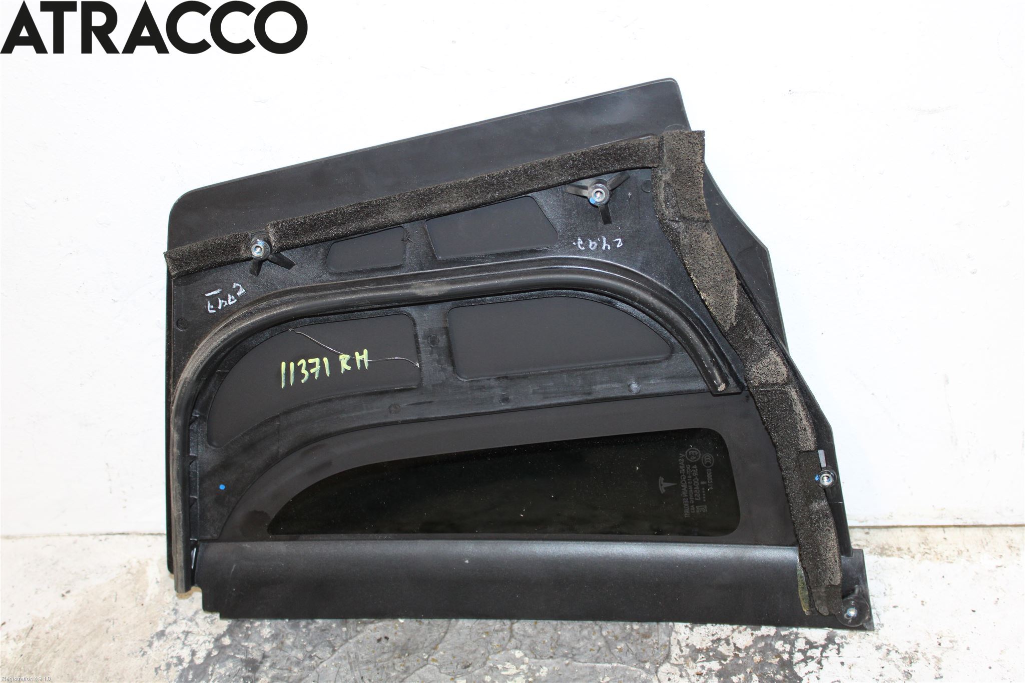 Tesla MODEL X 16- Dørrute Foran Høyre 4 Dørs