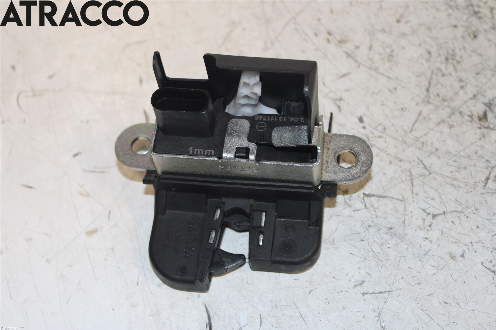 Volkswagen VW GOLF / E-GOLF VII 13-20 Bakluke-Lokk Låsekasse