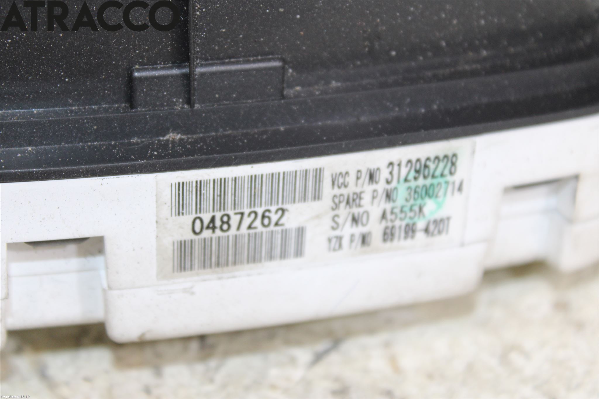 Volvo V50 08-12 Instr Kombinert