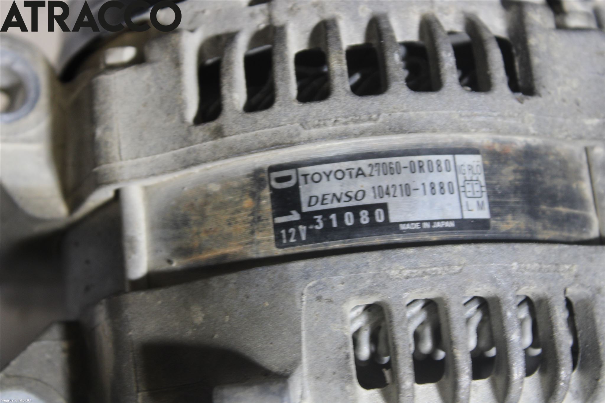 Toyota AVENSIS 09-15 Dynamo