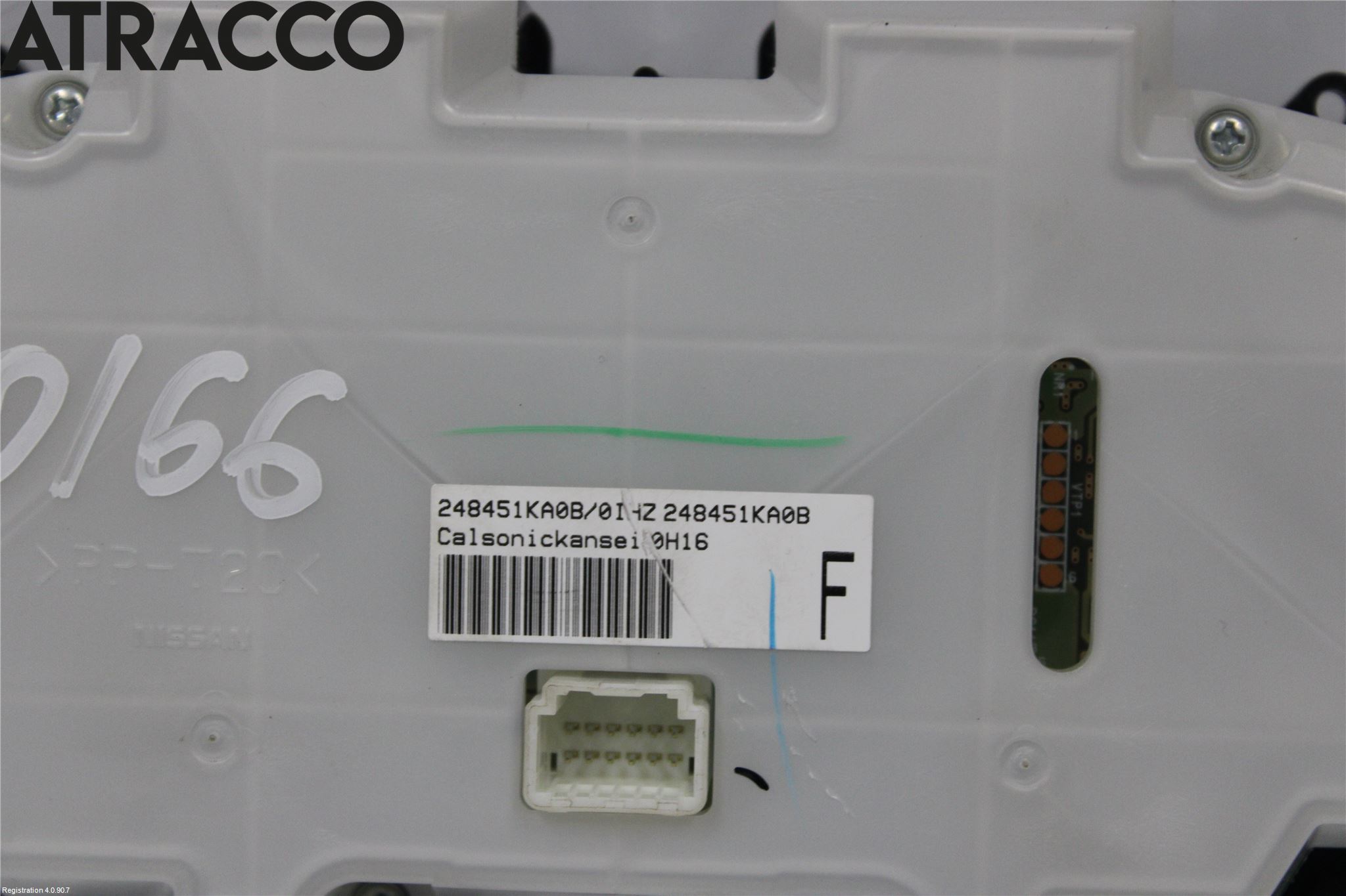 Nissan JUKE 10-14 Varme Ac Betjening-Display